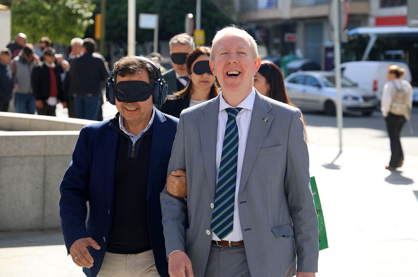 Imágenes de la inauguración de la Semana del Grupo Social ONCE de Huelva