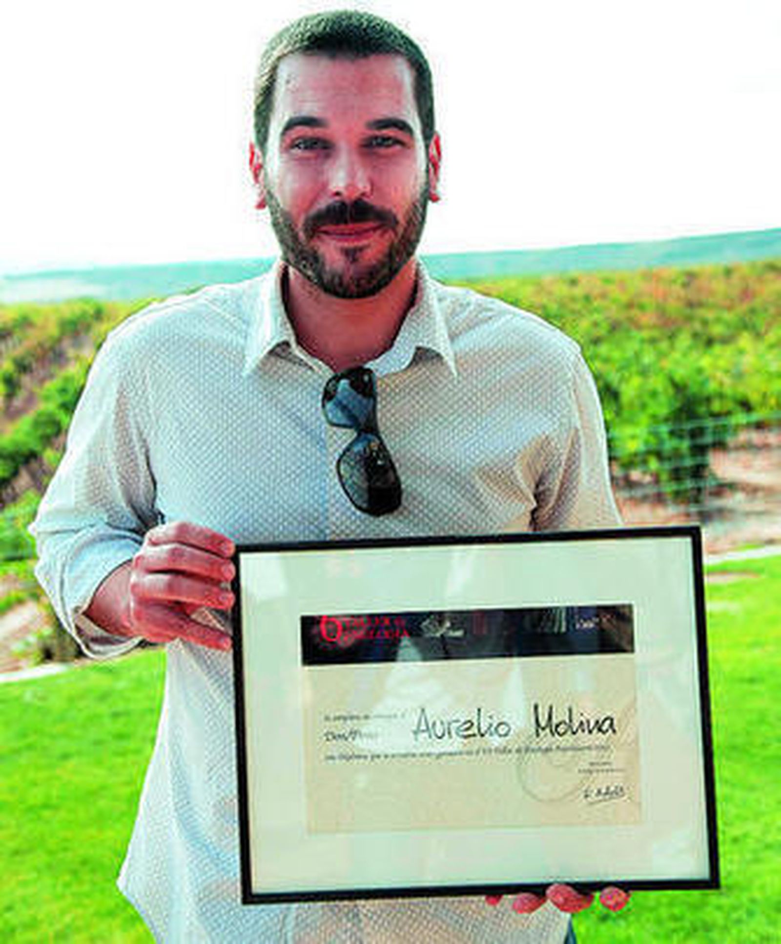 "Mi trabajo es catar vinos. Beber lo dejo para casa"