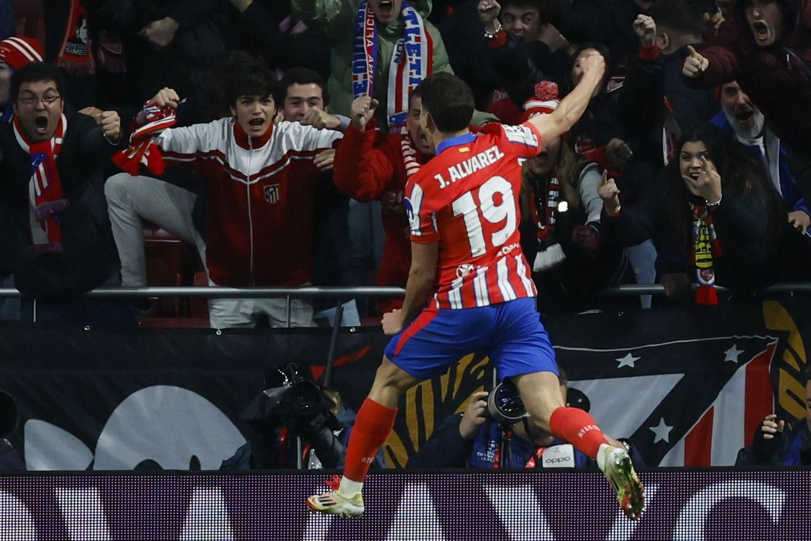 Las fotos del Atlético de Madrid - Bayer Leverkusen