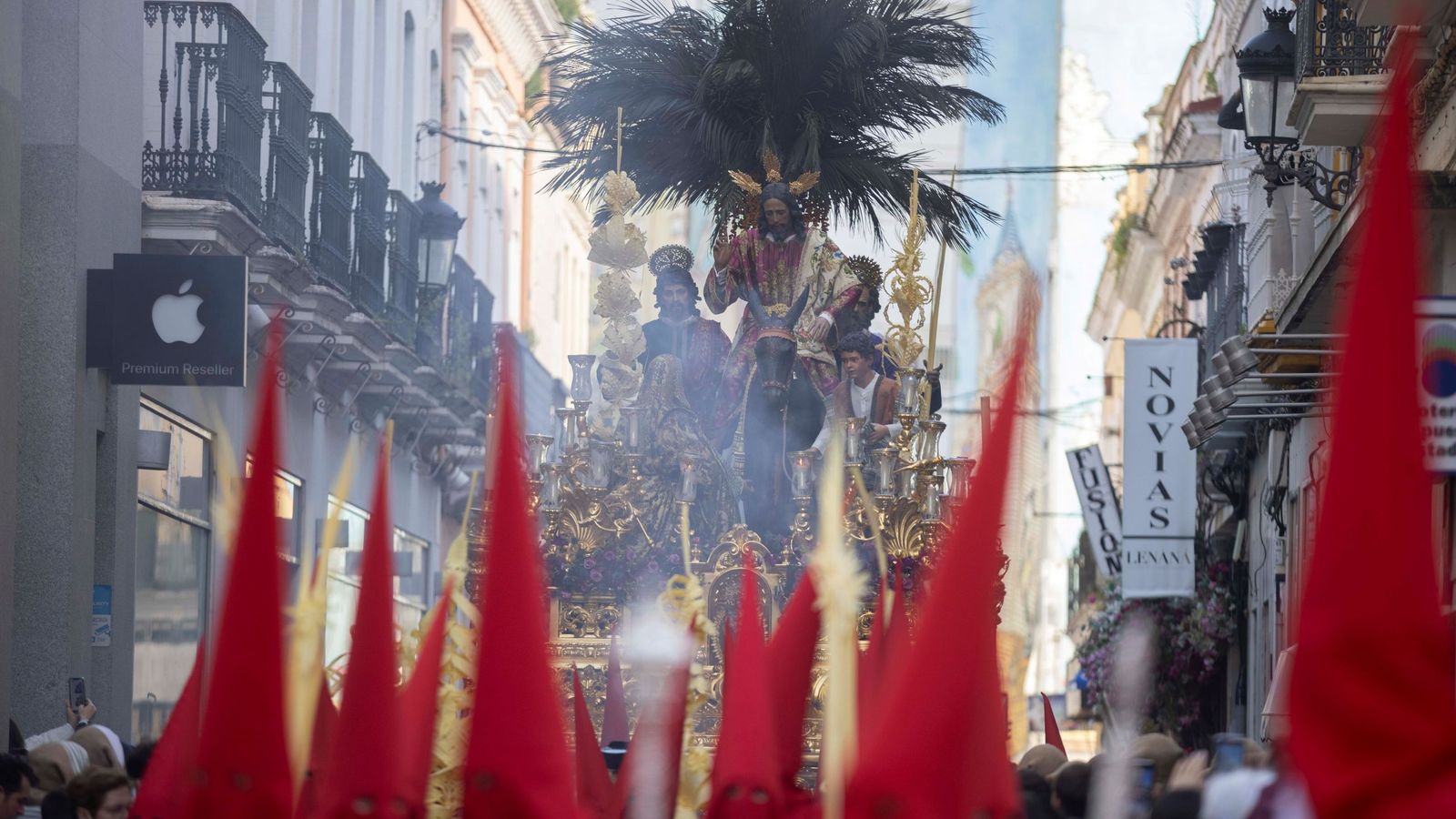 La Borriquita entrando en Placeta.
