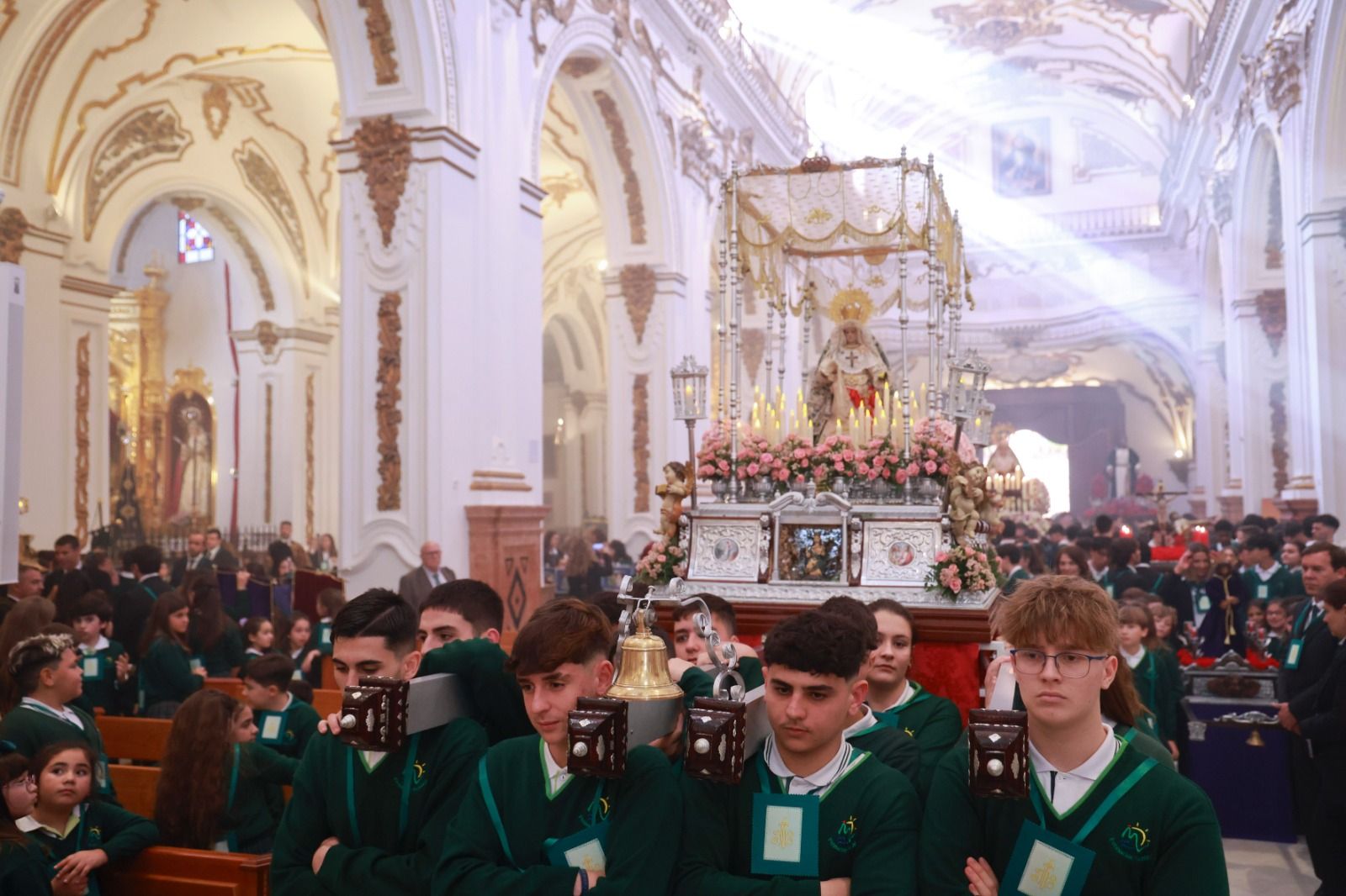 La procesión escolar de Málaga, en fotos