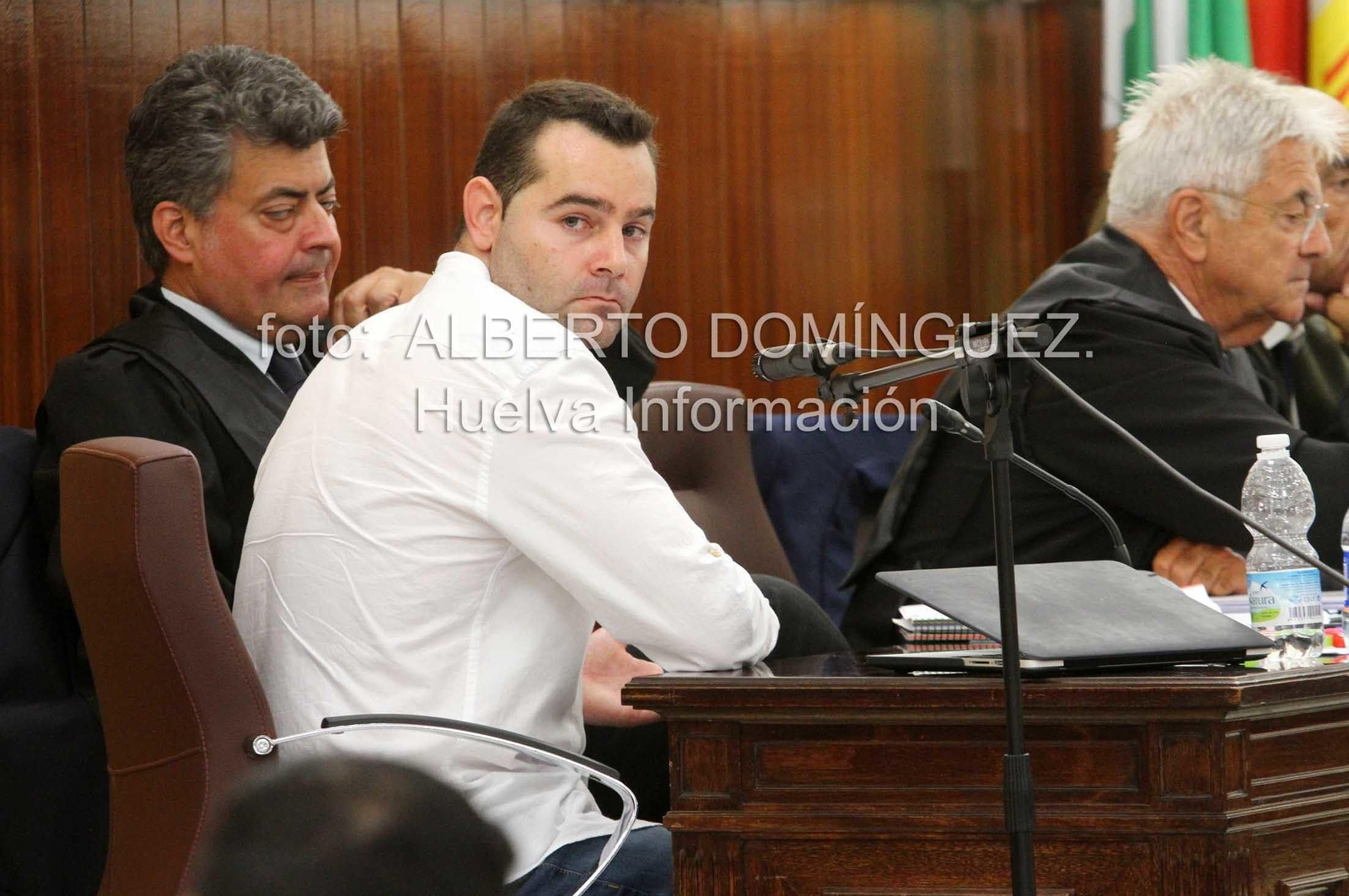 Imágenes de la declaración del acusado por el doble homicidio de Almonte.