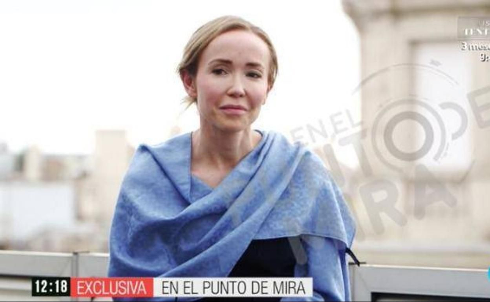 Angela Dobrowolski, acusada del intento de asesinato de Josep María Mainat, en su entrevista en Cuatro.