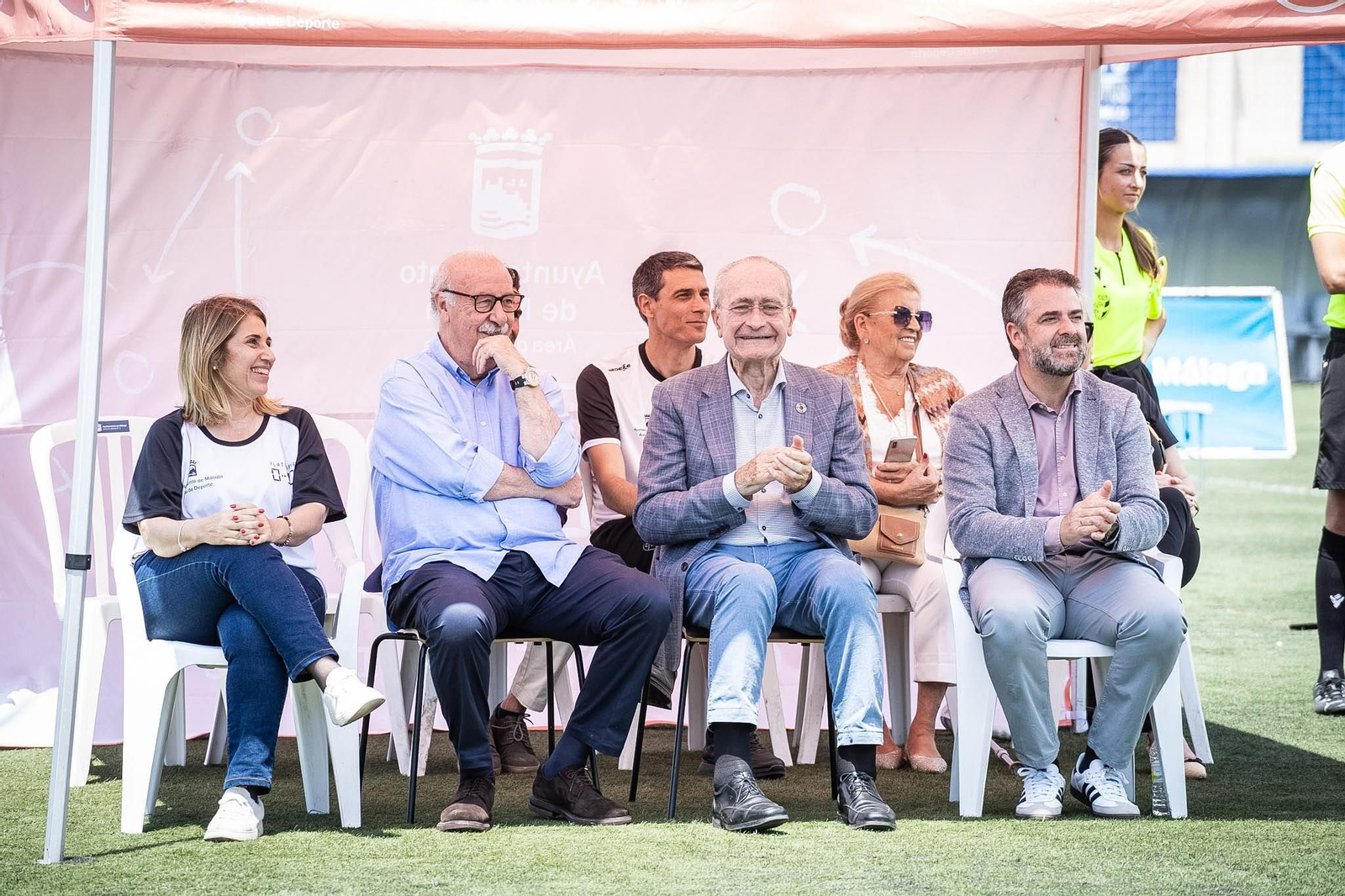 Vicente del Bosque apadrina el IV Torneo de Fútbol 7 "Málaga en Valores"