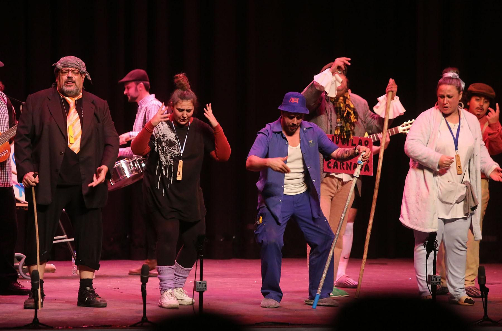 Cuarto día de preliminares del Carnaval Colombino en imágenes