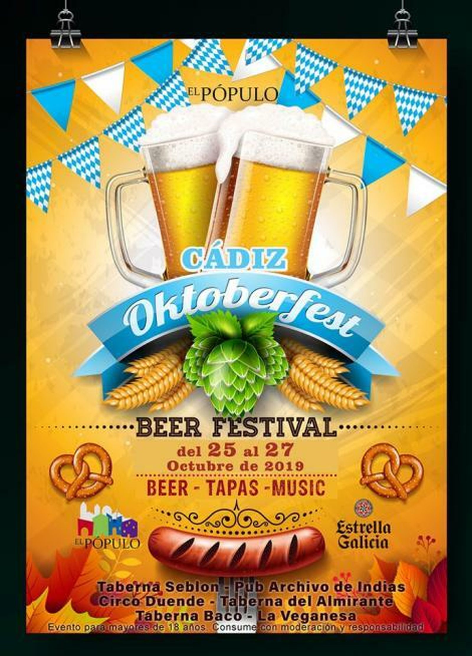 Oktoberfest en Cádiz.