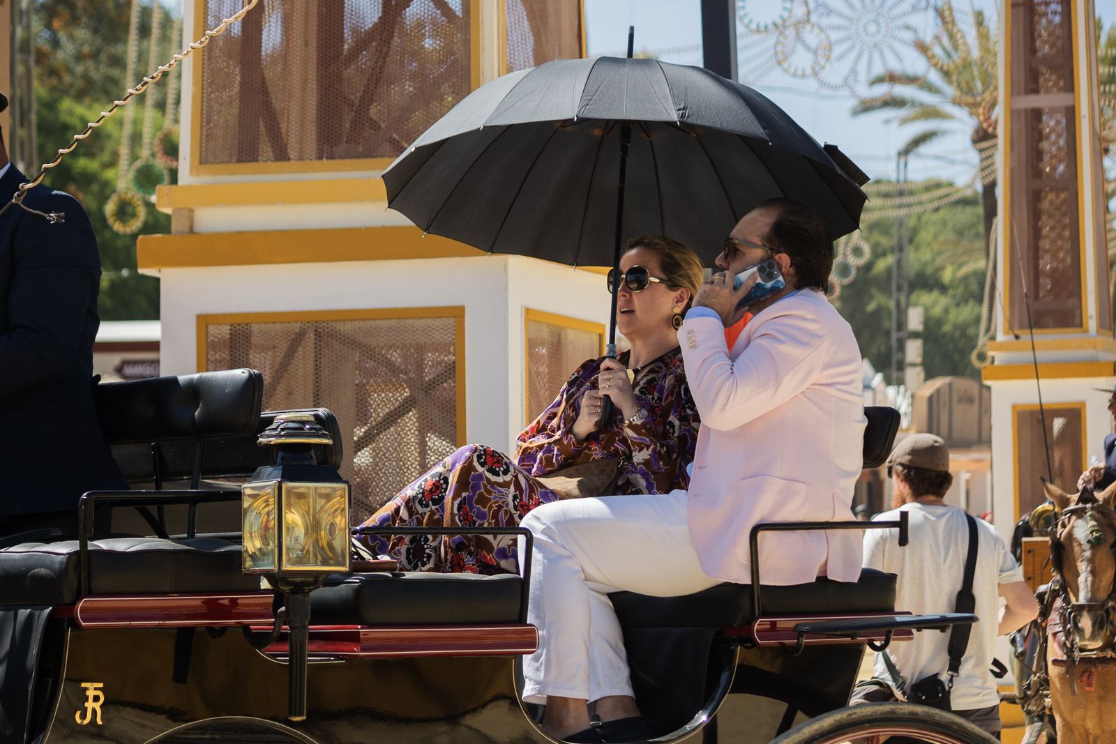 Imágenes del ambiente el martes en la Feria de Jerez 2024