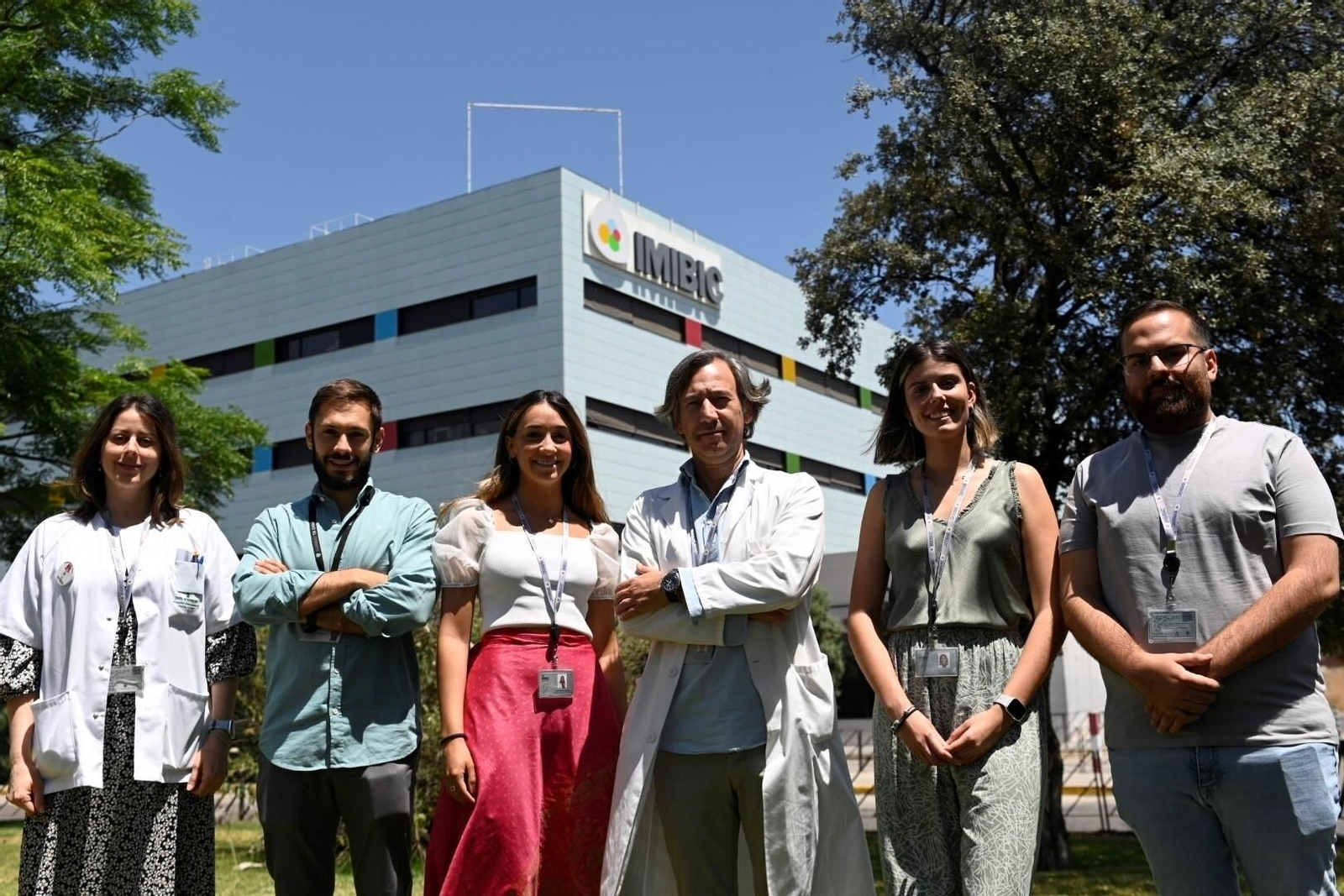 Patricia Peña, Juan Luis Romero, Isabel de Castro, Pablo Pérez, Esther Porras y Jesús Campos, del proyecto e-ducass.
