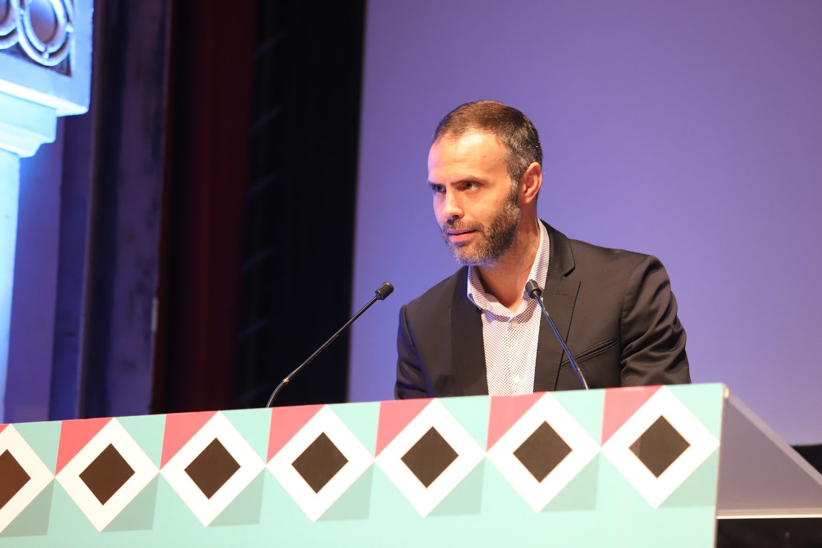 Imágenes de la entrega del premio Luz a  Marta Velasco en el Festival de Cine Iberoamericano de Huelva