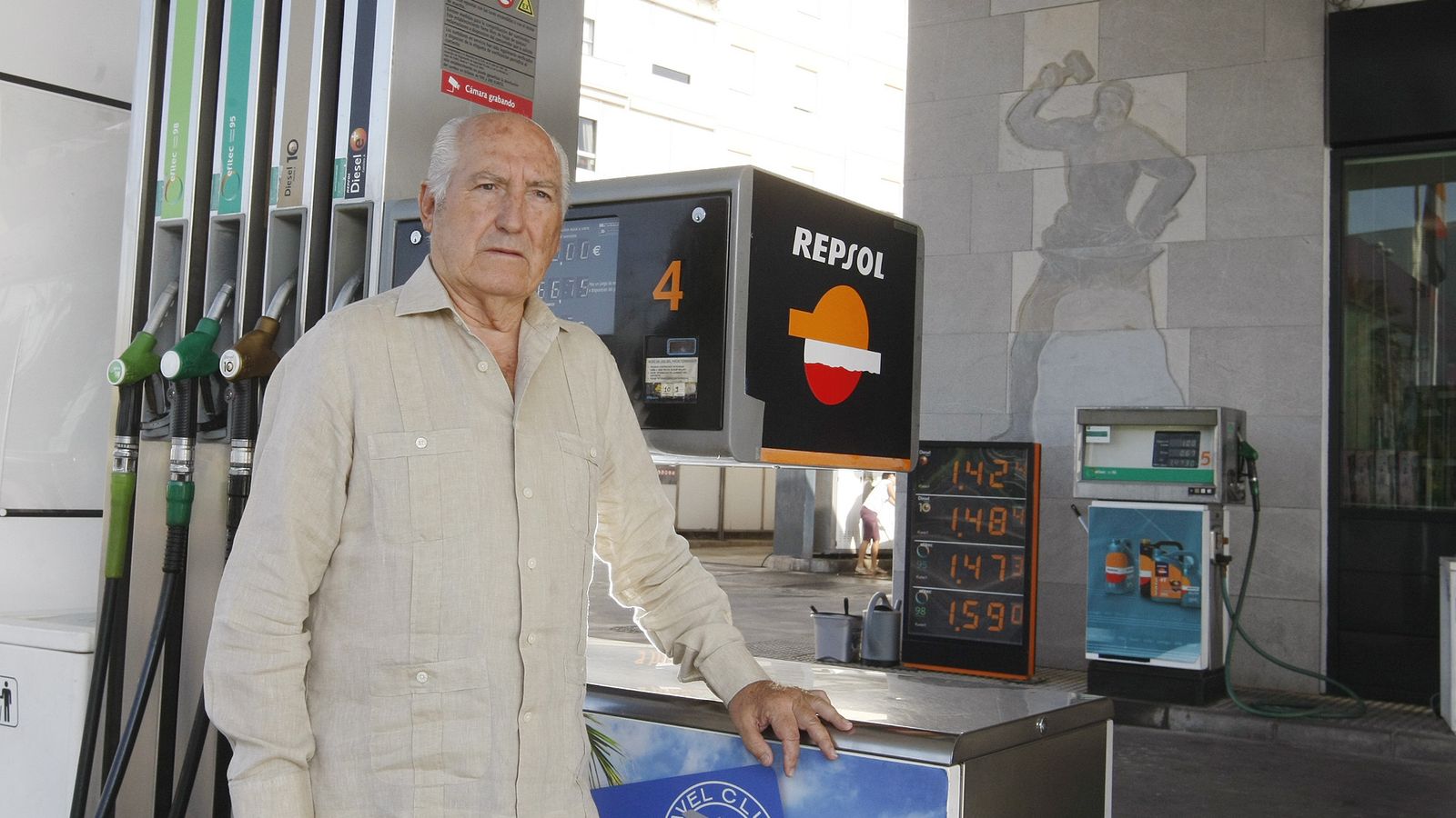 Angel Zamorano, presidente de la patronal de las estaciones de servicio de Cádiz.