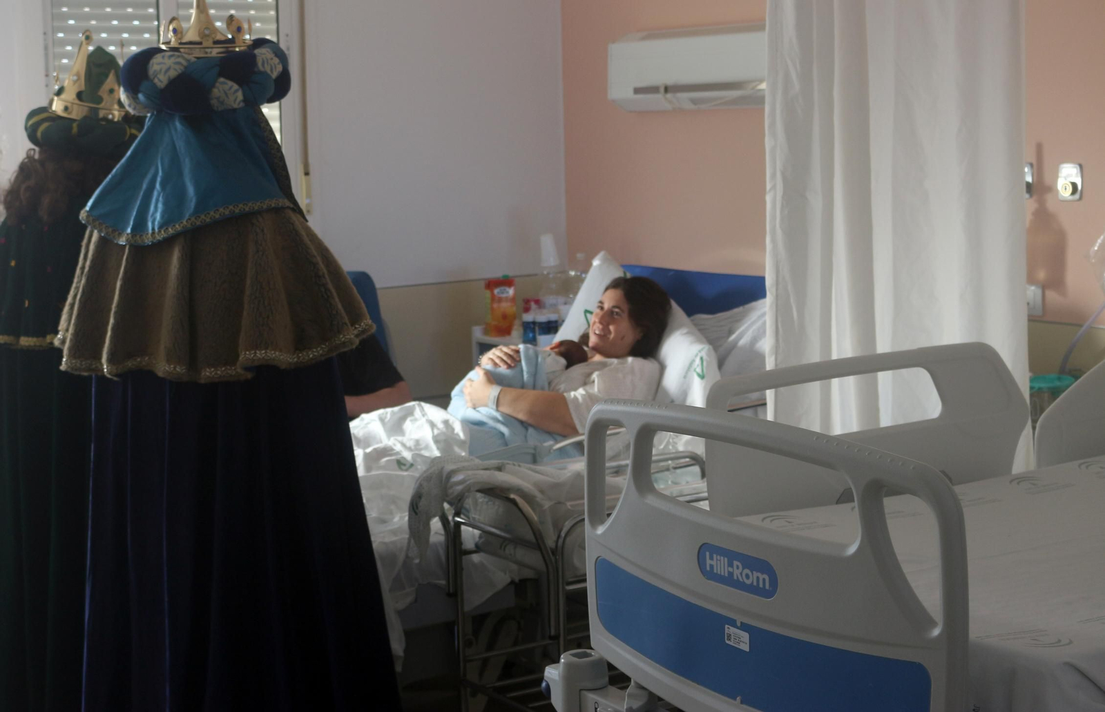 Visita de los Reyes Magos al Hospital de Puerto Real