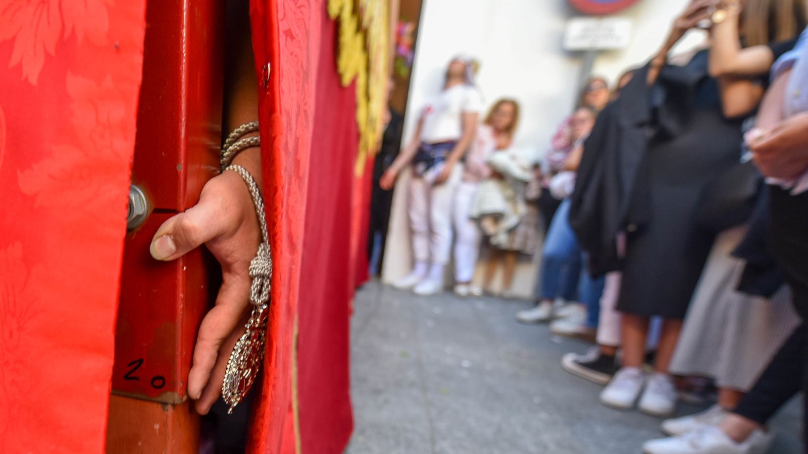 Fotos del Domingo de Ramos en Los Barrios: Borriquita y María Santisima de la Estrella