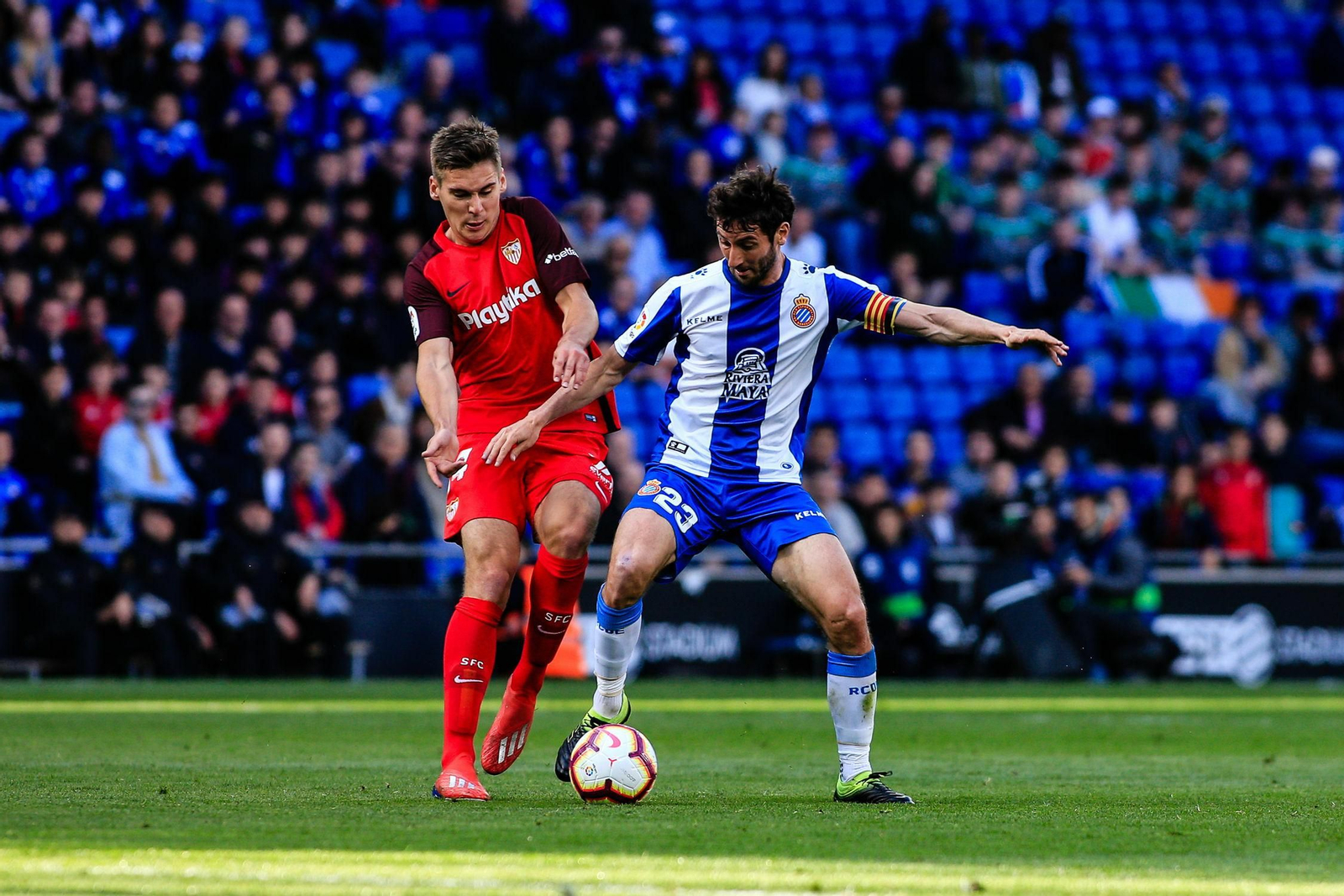 El Espanyol-Sevilla, en imágenes