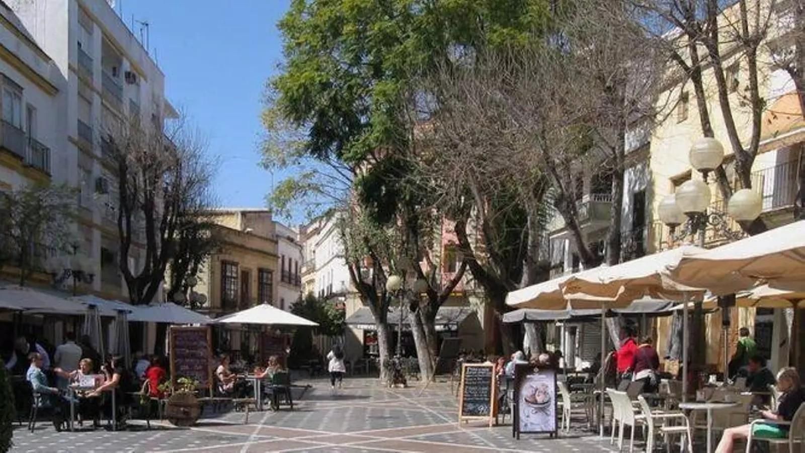 Plaza Plateros, Jerez.