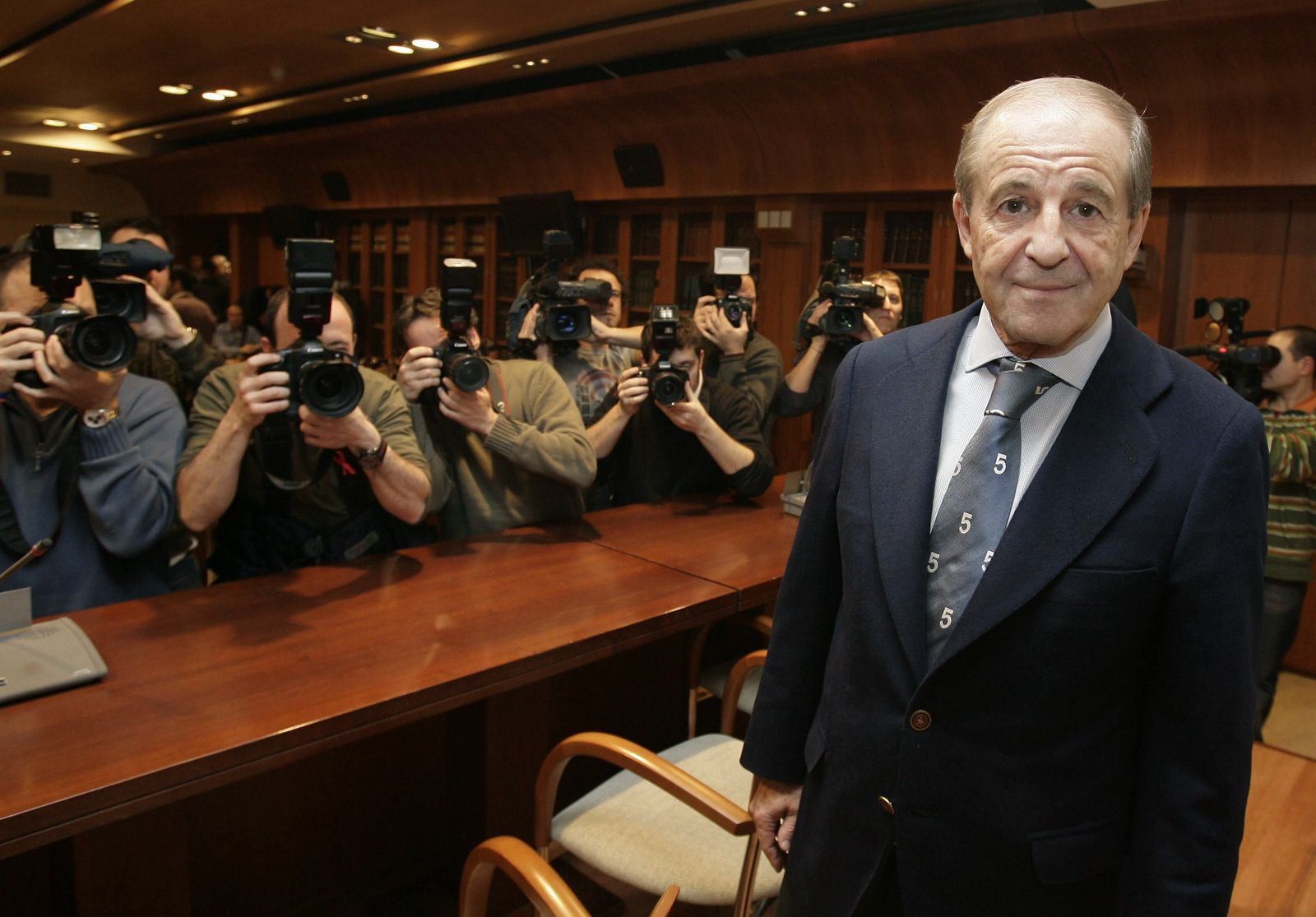 Imagen del periodista deportivo José María García.