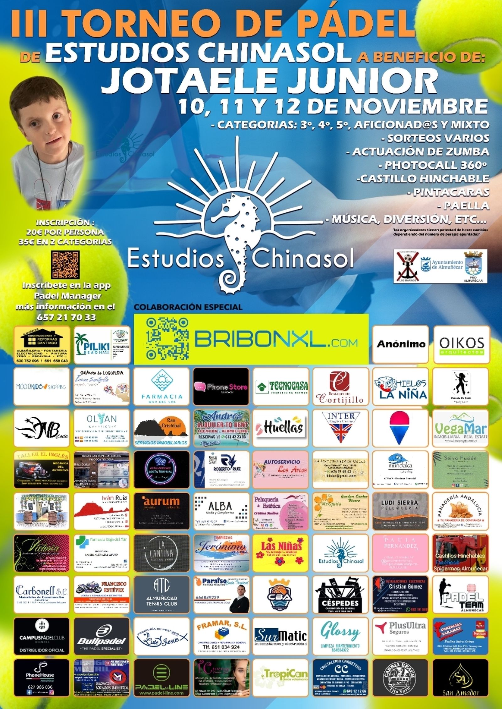 Cartel anunciador del torneo