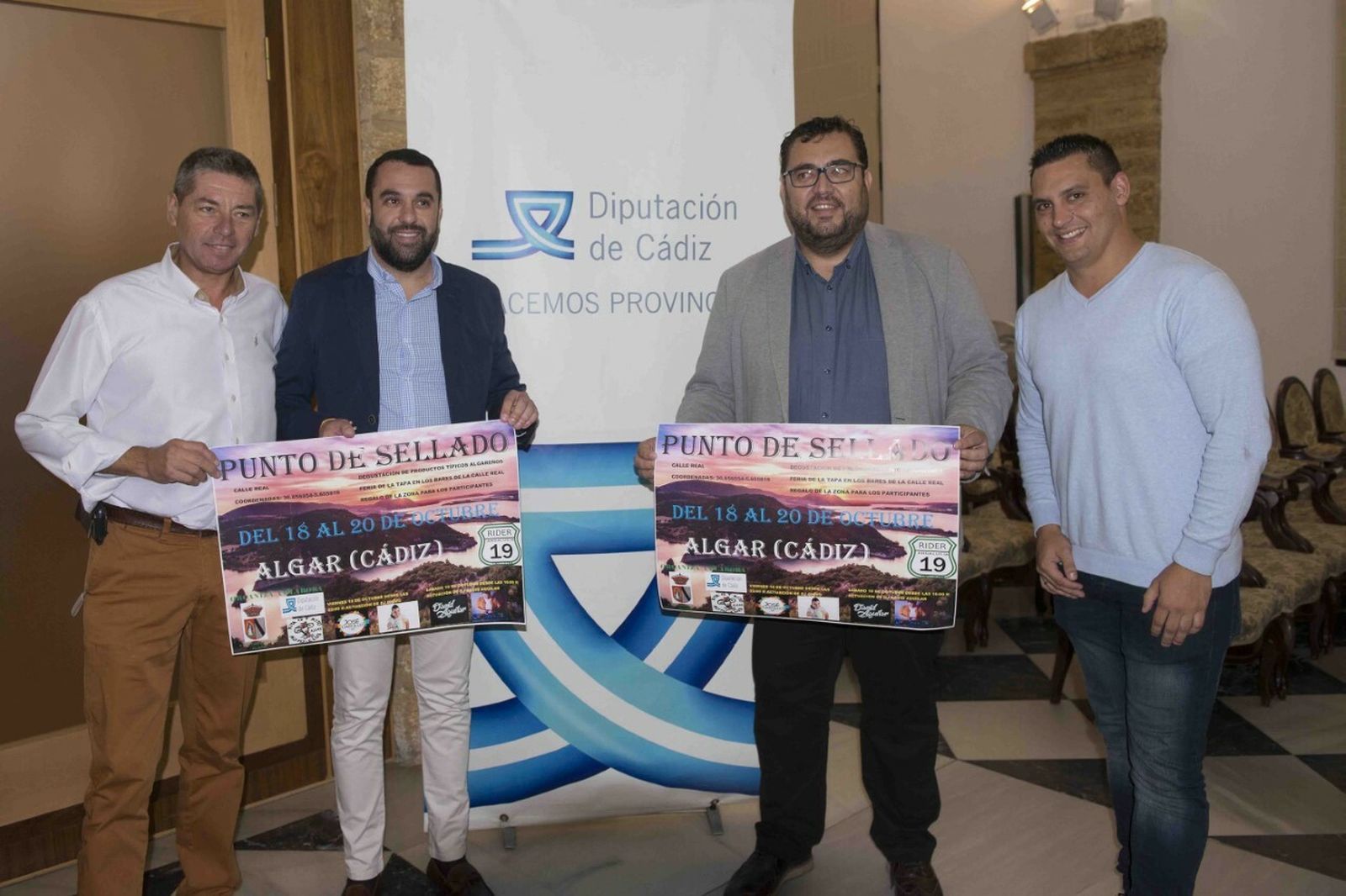 Un momento de la presentación oficial de la prueba en la Diputación