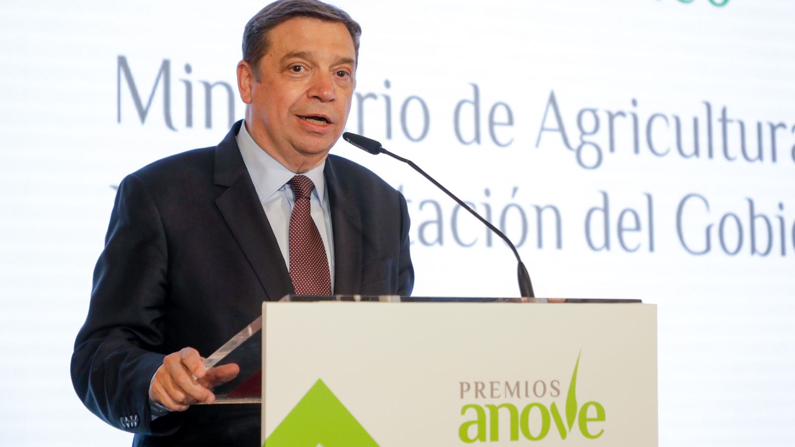 Luis Planas, ministro de Agricultura, Pesca y Alimentación, premio honorífico.
