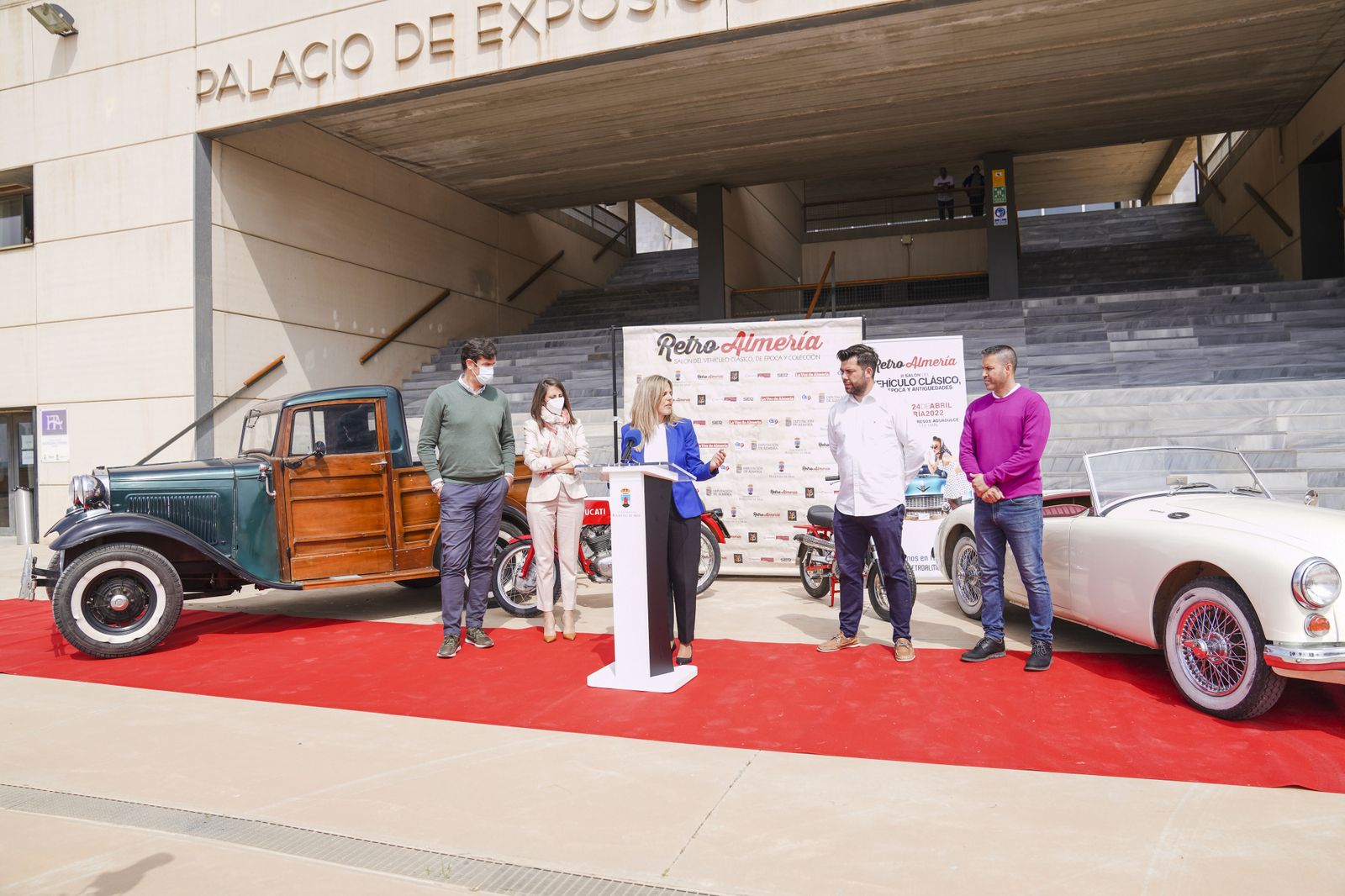 Rocío Sánchez, durante la presentación del evento.