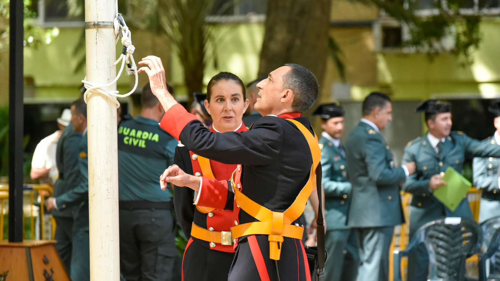 Las fotos del acto del 178 aniversario de la fundación  de la Guardia Civil