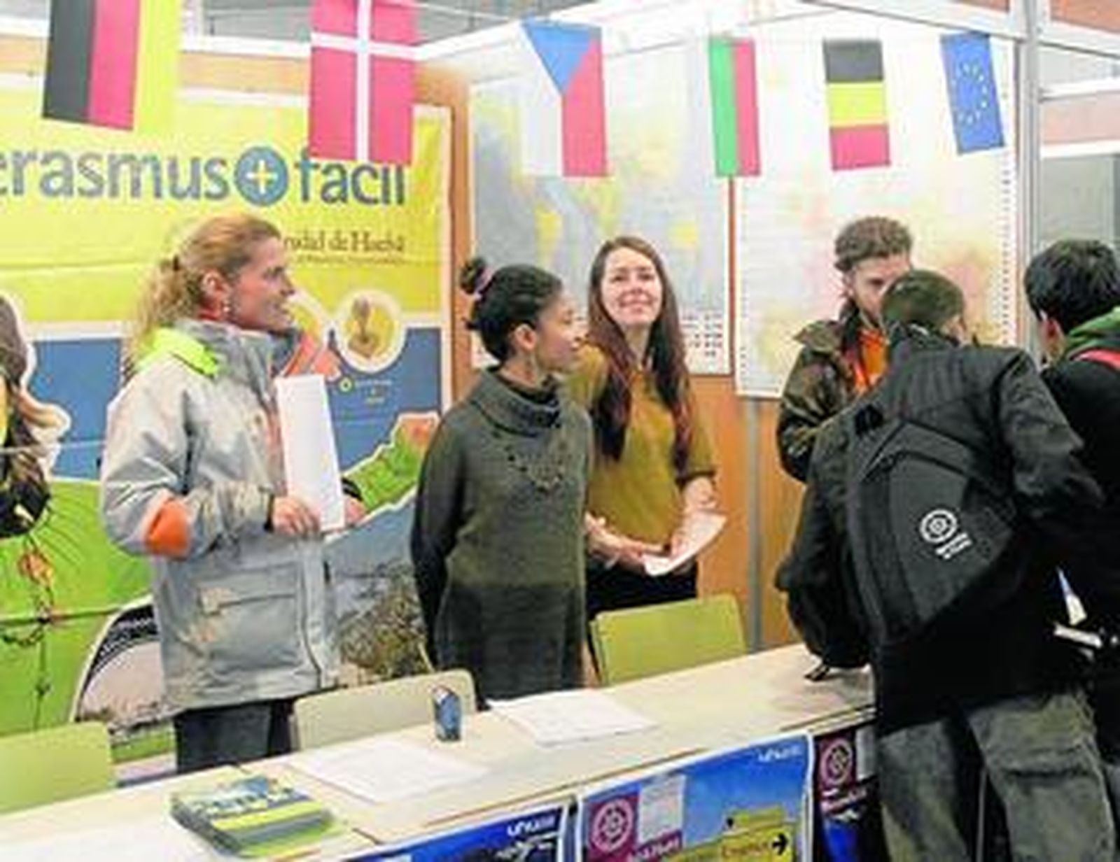 Las Jornadas de Puertas Abiertas de la UHU se celebrarán en febrero. En la imagen, las del año pasado.