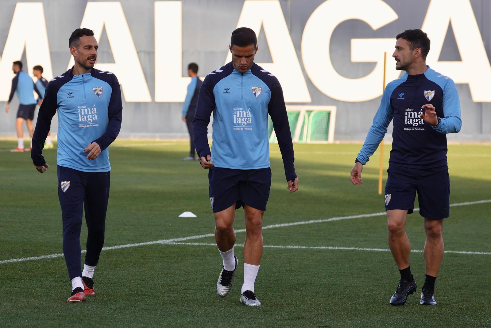 Kevin, novedad en el trabajo del Málaga CF