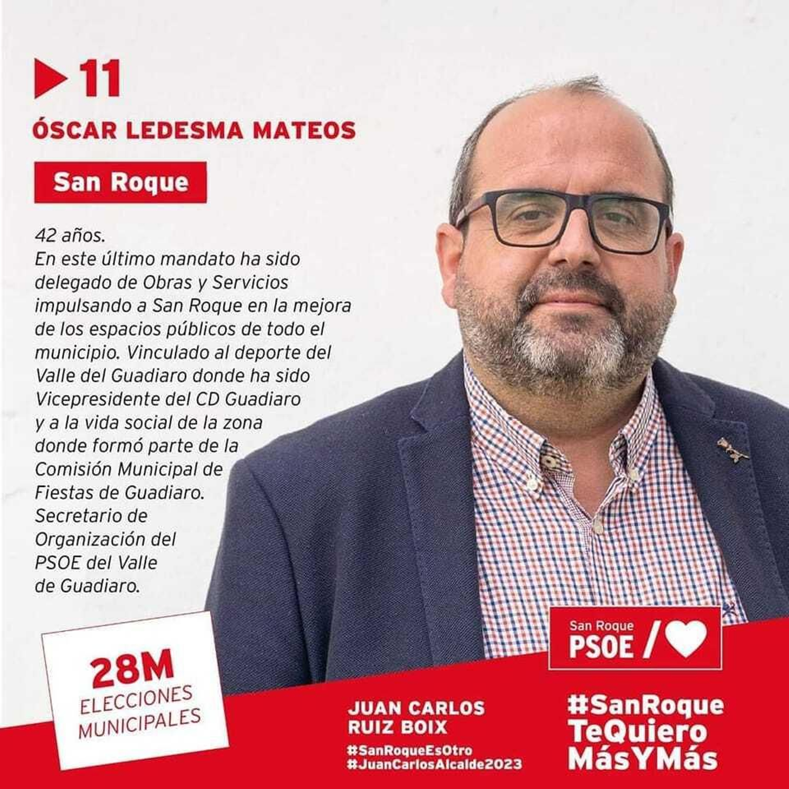 Estos son los 21 concejales de la nueva Corporación municipal en San Roque