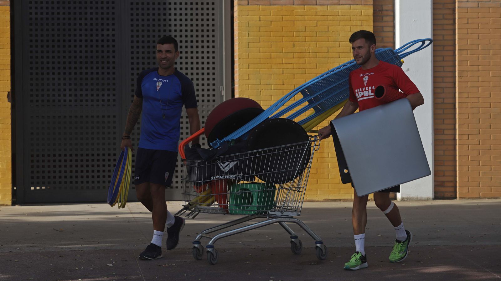 Fotos del primer entrenamiento del Algeciras CF
