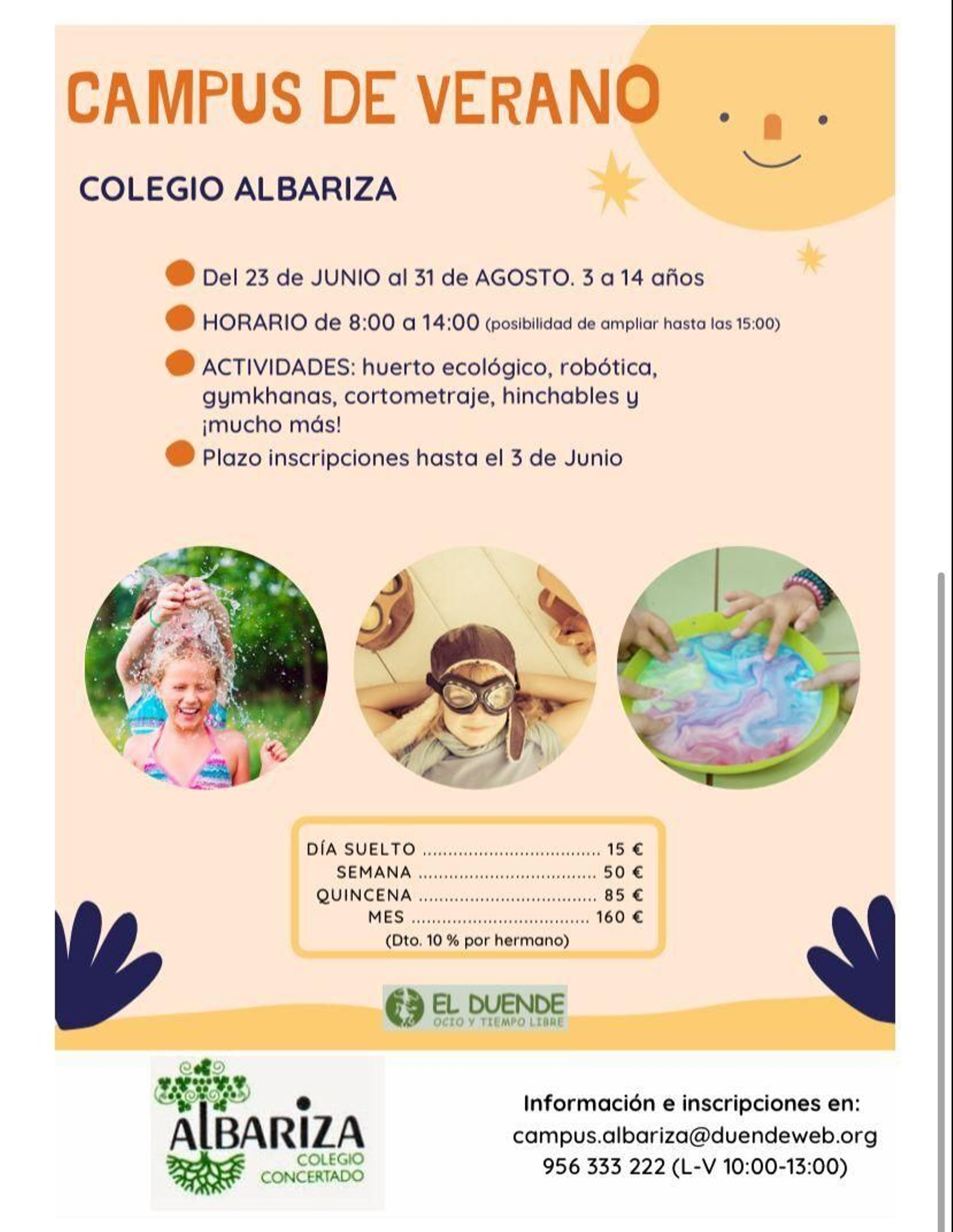 Siete campamentos de verano para niños en Jerez