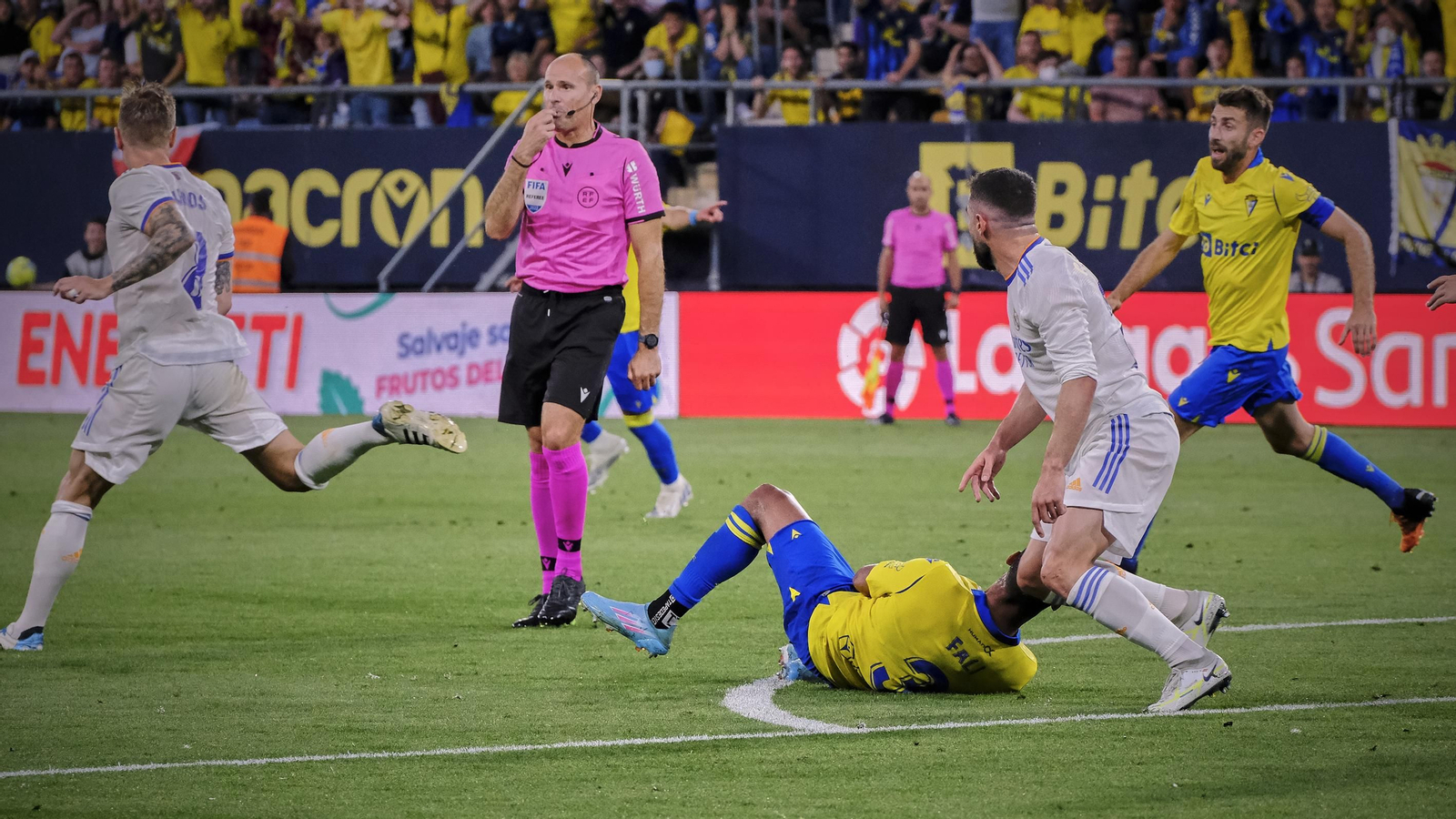Las imágenes del Cádiz-Real Madrid