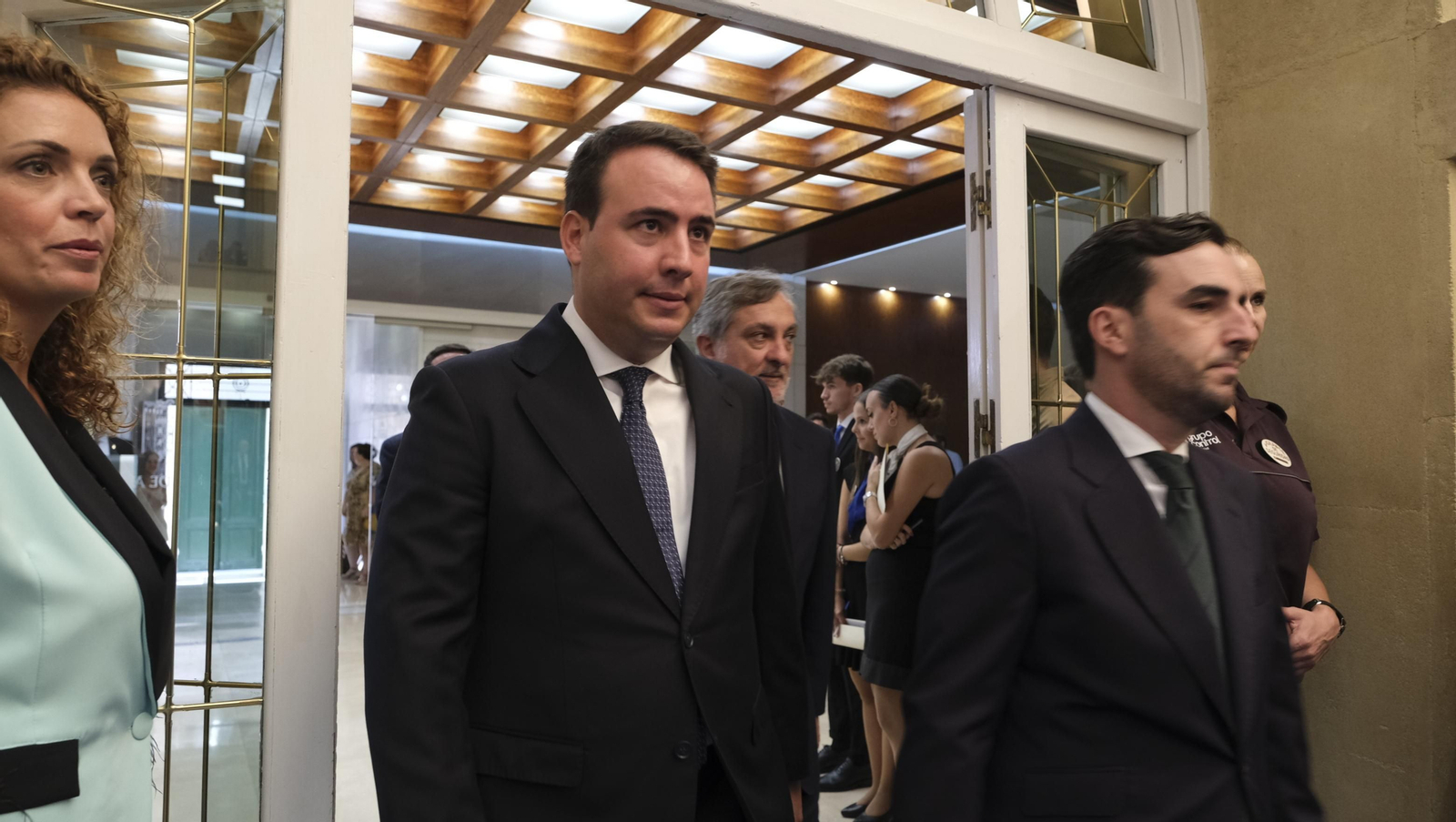 Imágenes del acto de constitución de la Diputación de Almería