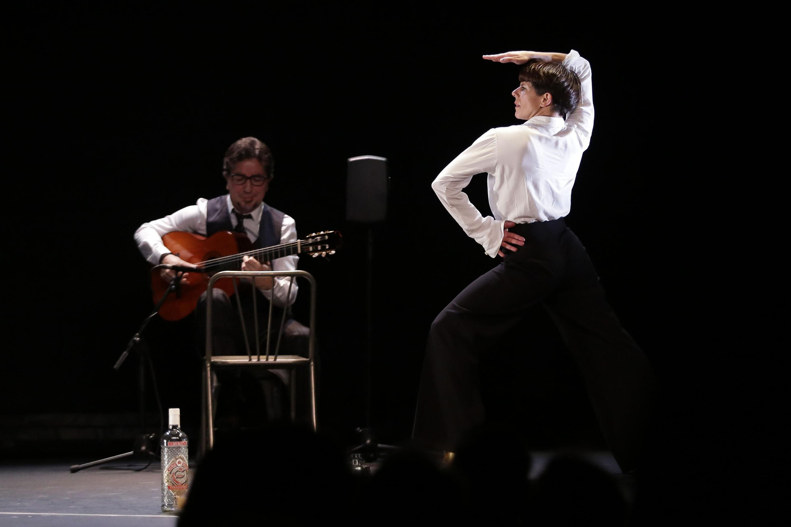 La bailaora jerezana Leonor Leal, en su espectáculo ‘Nocturno’.