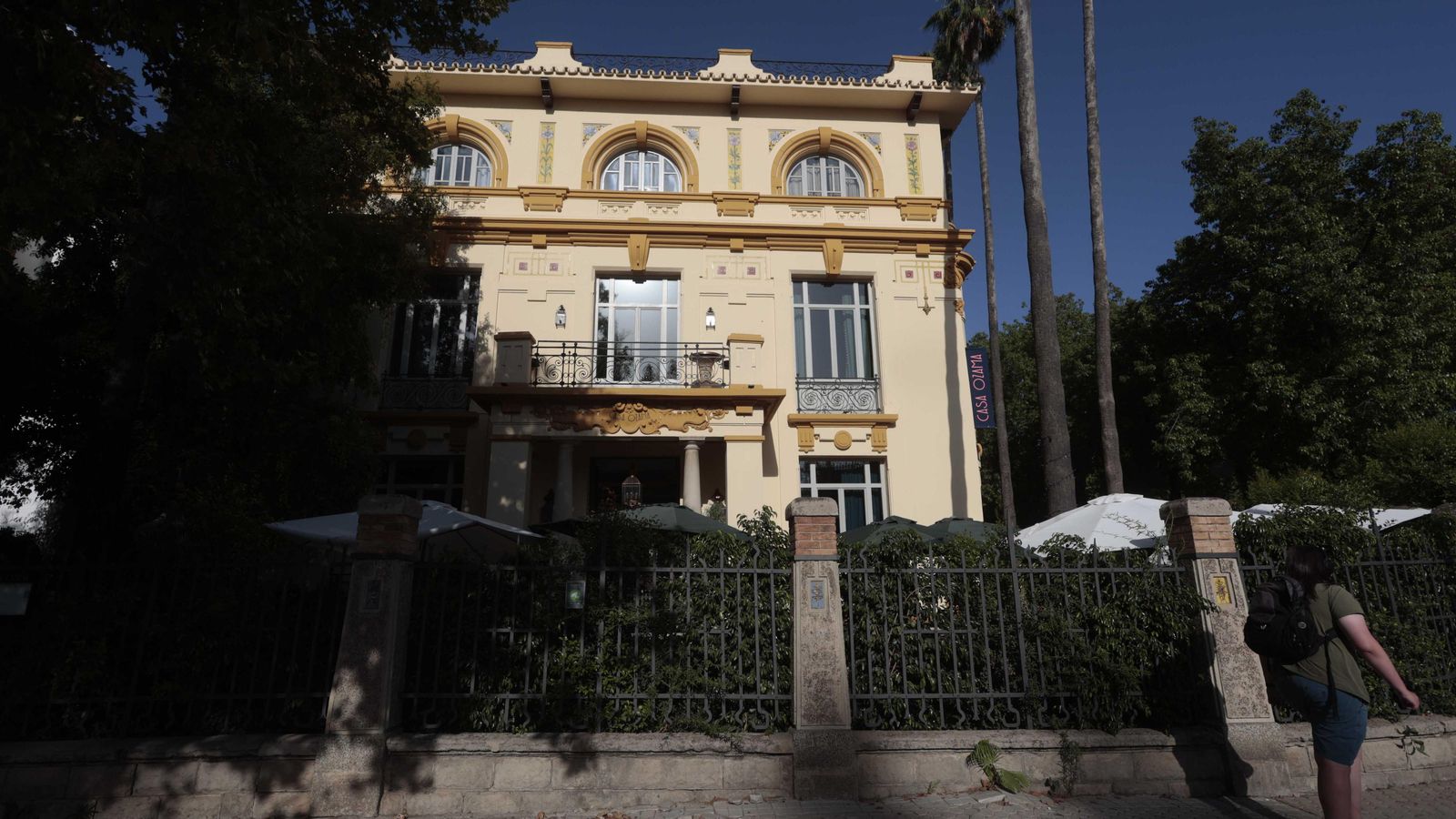 Villa Ozama, otra de las residencias clásicas del Porvenir hoy convertido en restaurante.