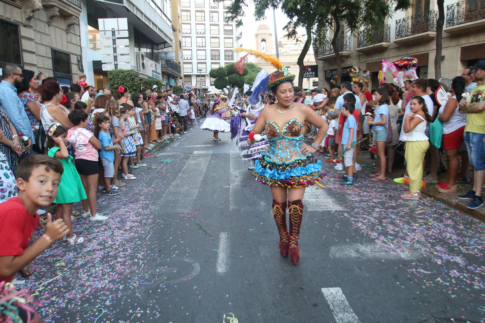 Fotogalería de la Batalla de Flores. Feria de Almería 2019