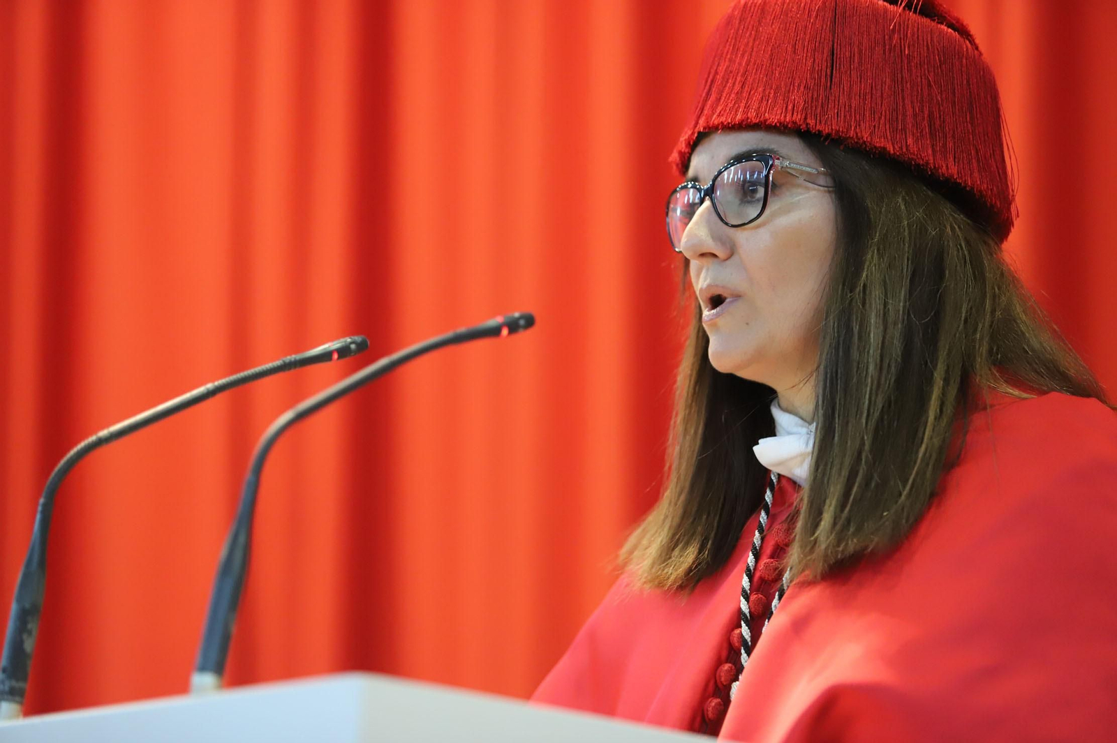 Imágenes de la investidura póstuma de García Palacios como doctor Honoris Causa