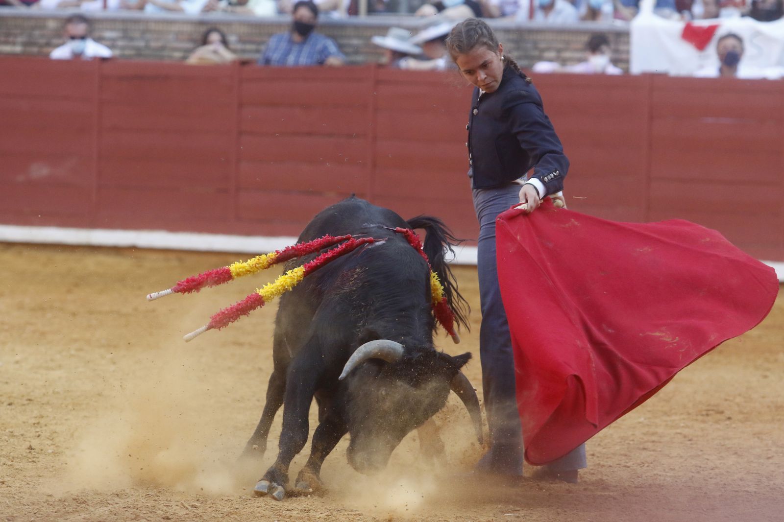 La becerrada del Círculo Taurino de Córdoba en el Coso de los Califas, en fotos