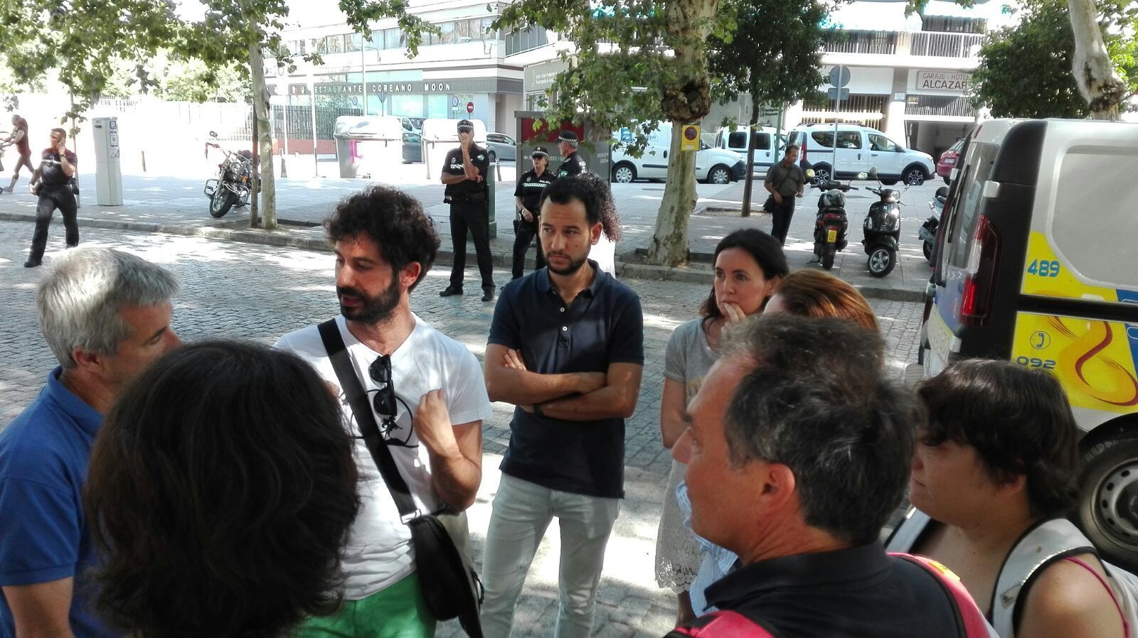 IU y Participa en la Avenida de Cádiz