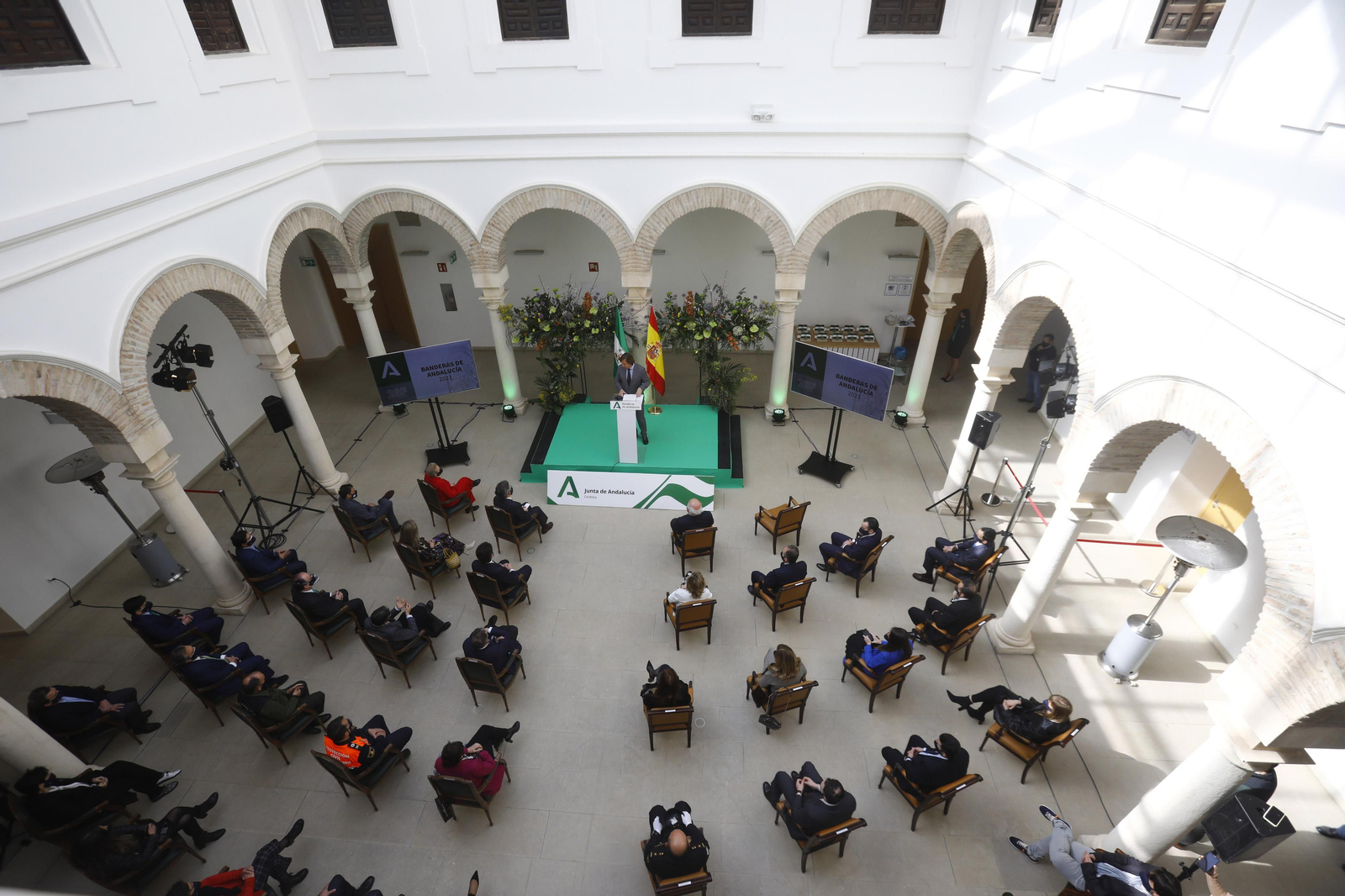 La entrega de banderas del Día de Andalucía en imágenes