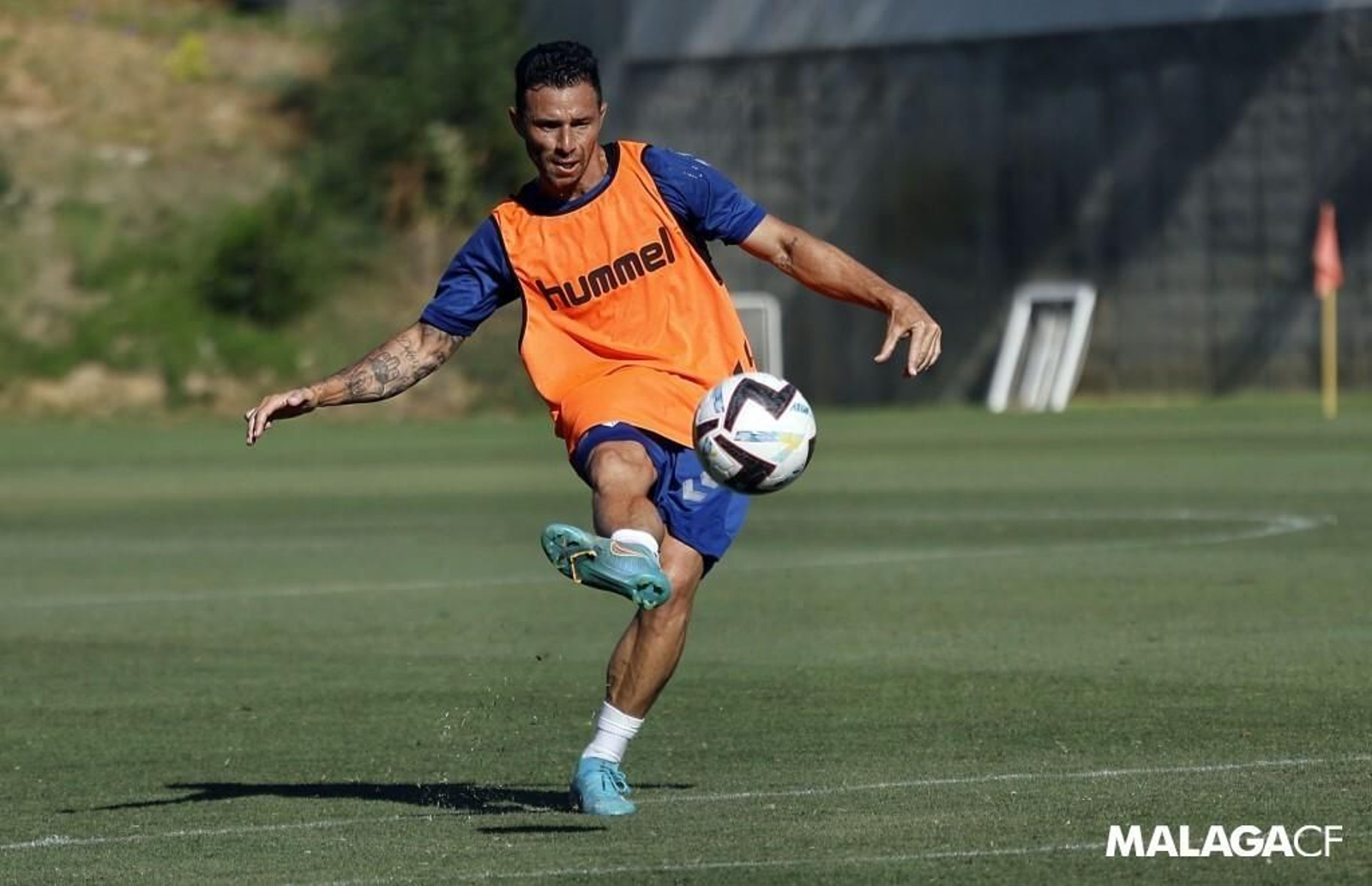 Rubén Castro, en un entrenamiento.