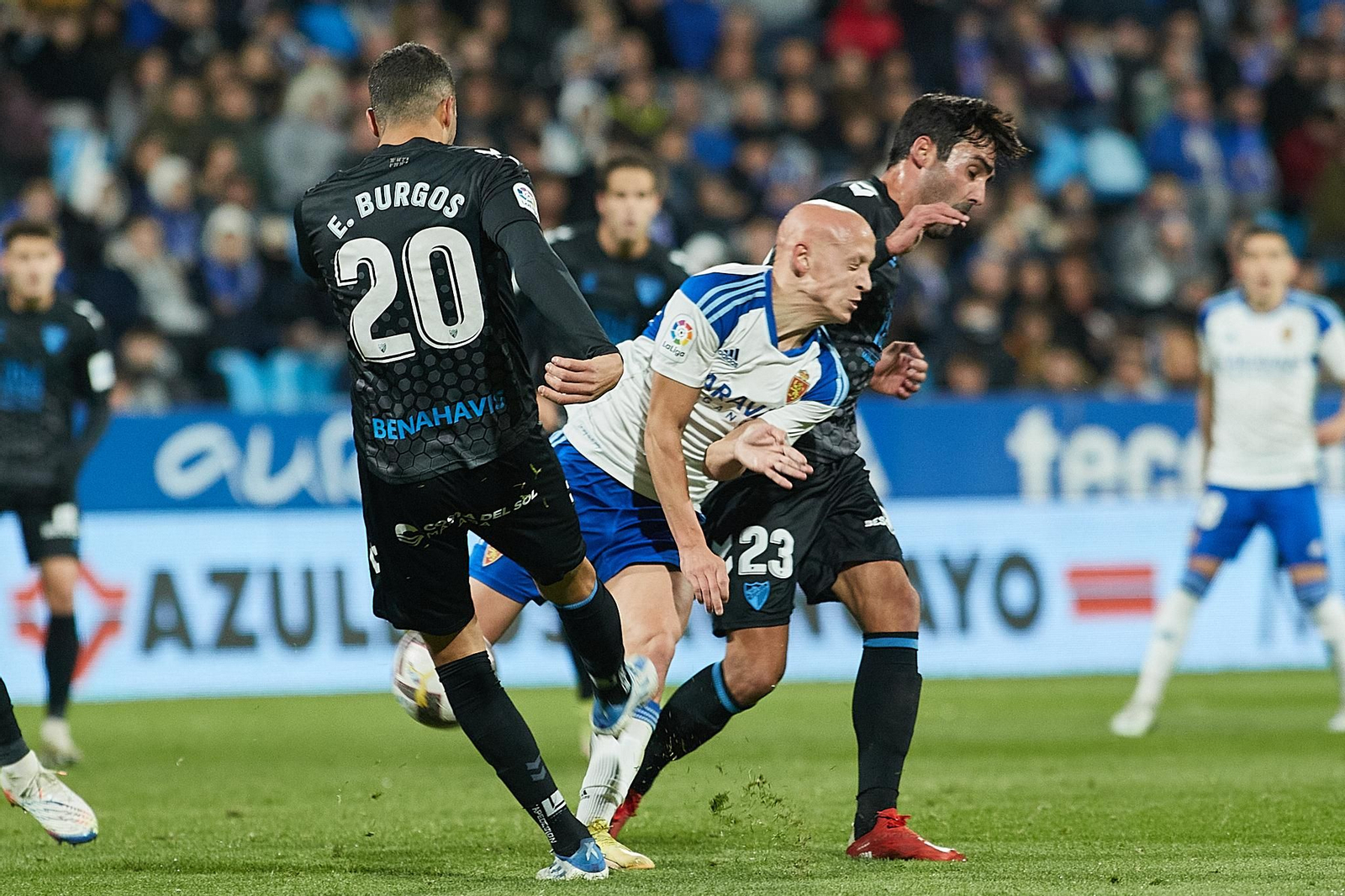 Las fotos del Real Zaragoza - Málaga CF