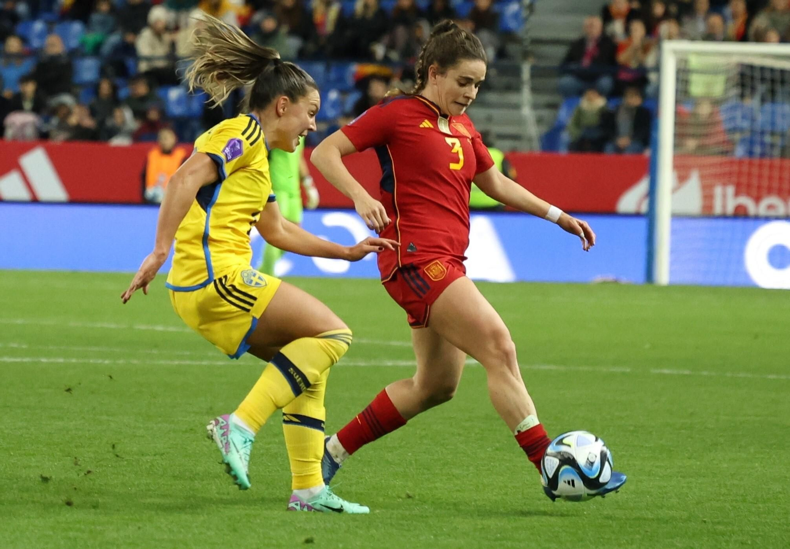 España-Suecia, en fotos