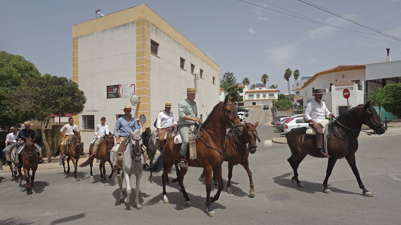 Fotos del sábado de Feria en San Roque