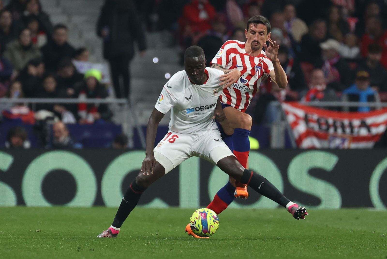 Las fotos de la debacle del Sevilla contra el Atlético