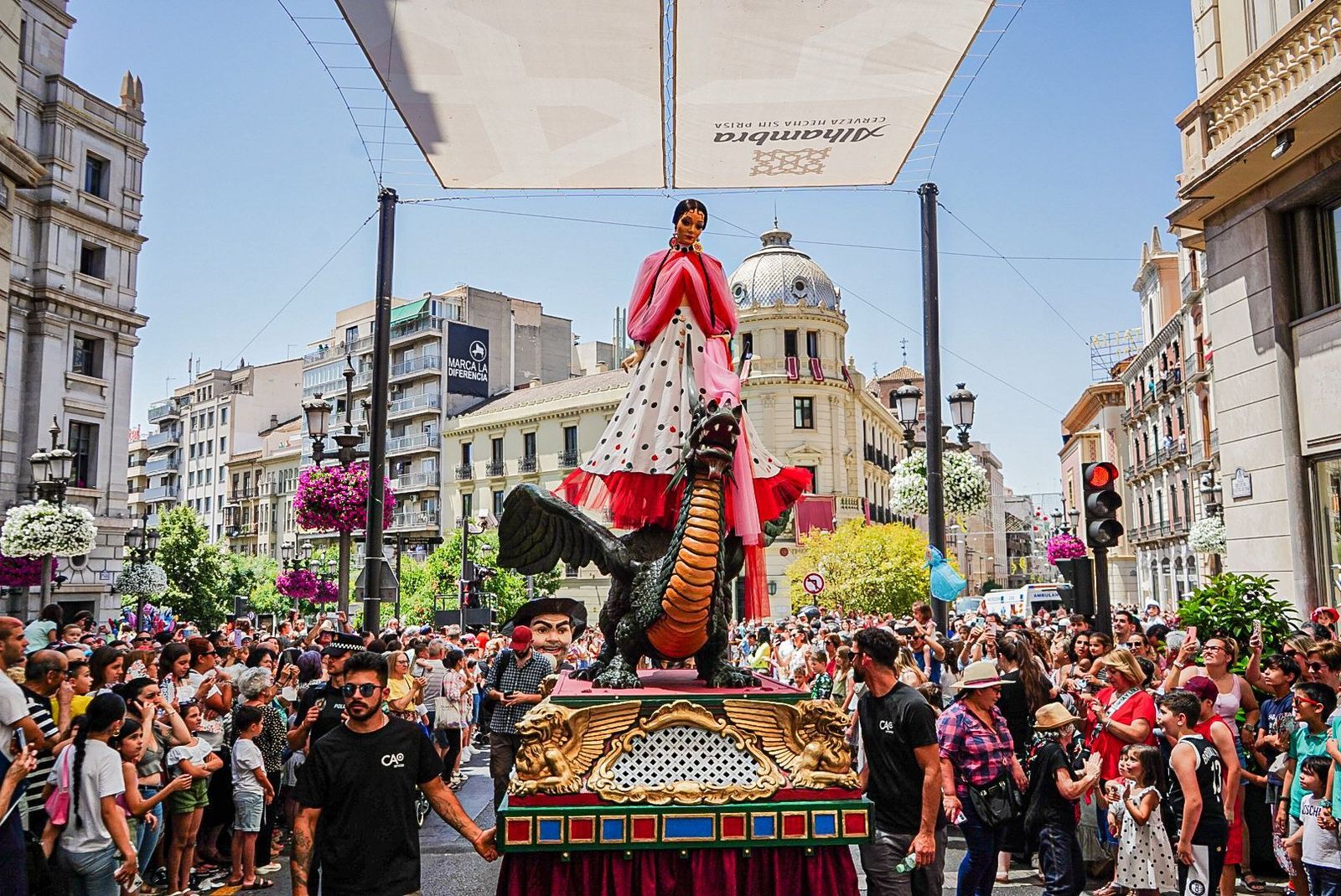 Las mejores fotos de La Tarasca de Granada 2024