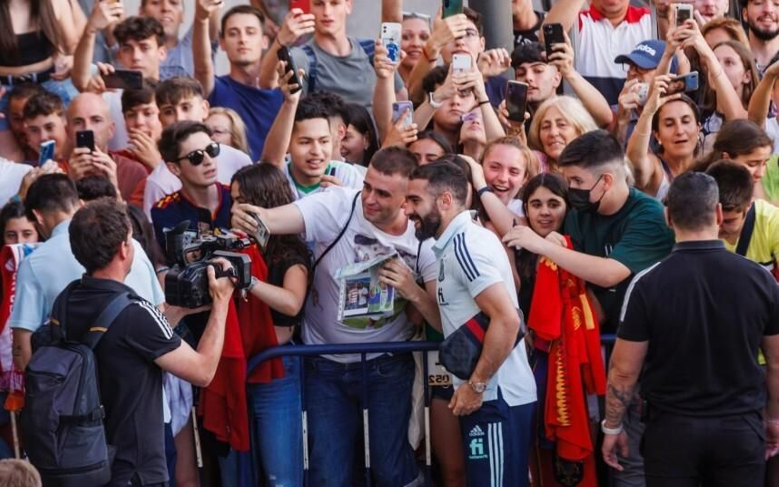 Málaga se vuelca con la selección española Málaga se vuelca con la selección española