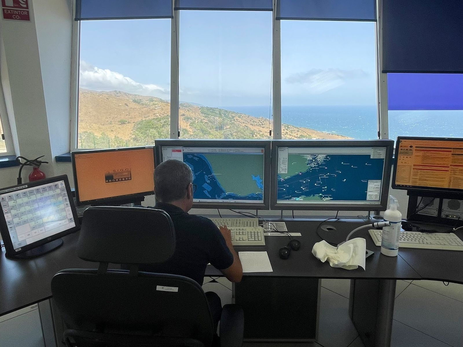 Las instalaciones de Tarifa Tráfico.