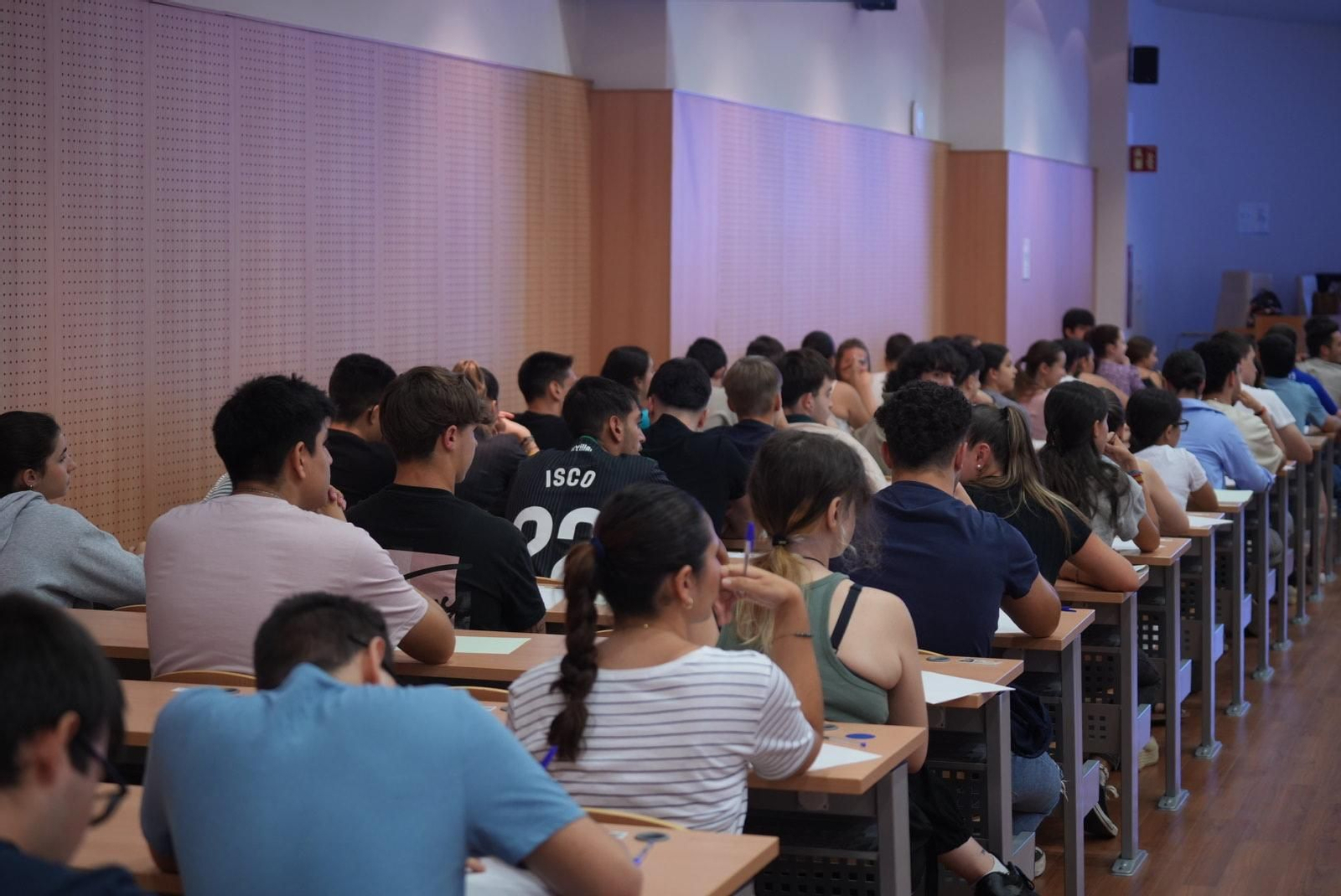 Las imágenes de la convocatoria extraordinaria de la Selectividad en Córdoba