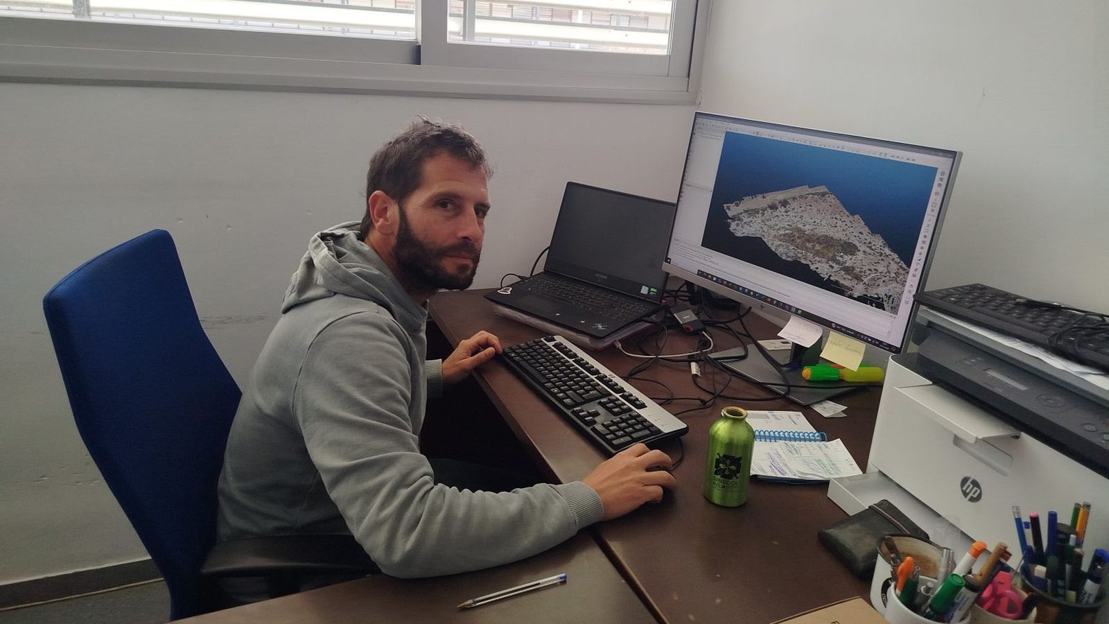 Emilio Rodríguez Caballero es investigador del Departamento de Agronomía de la Universidad de Almería,