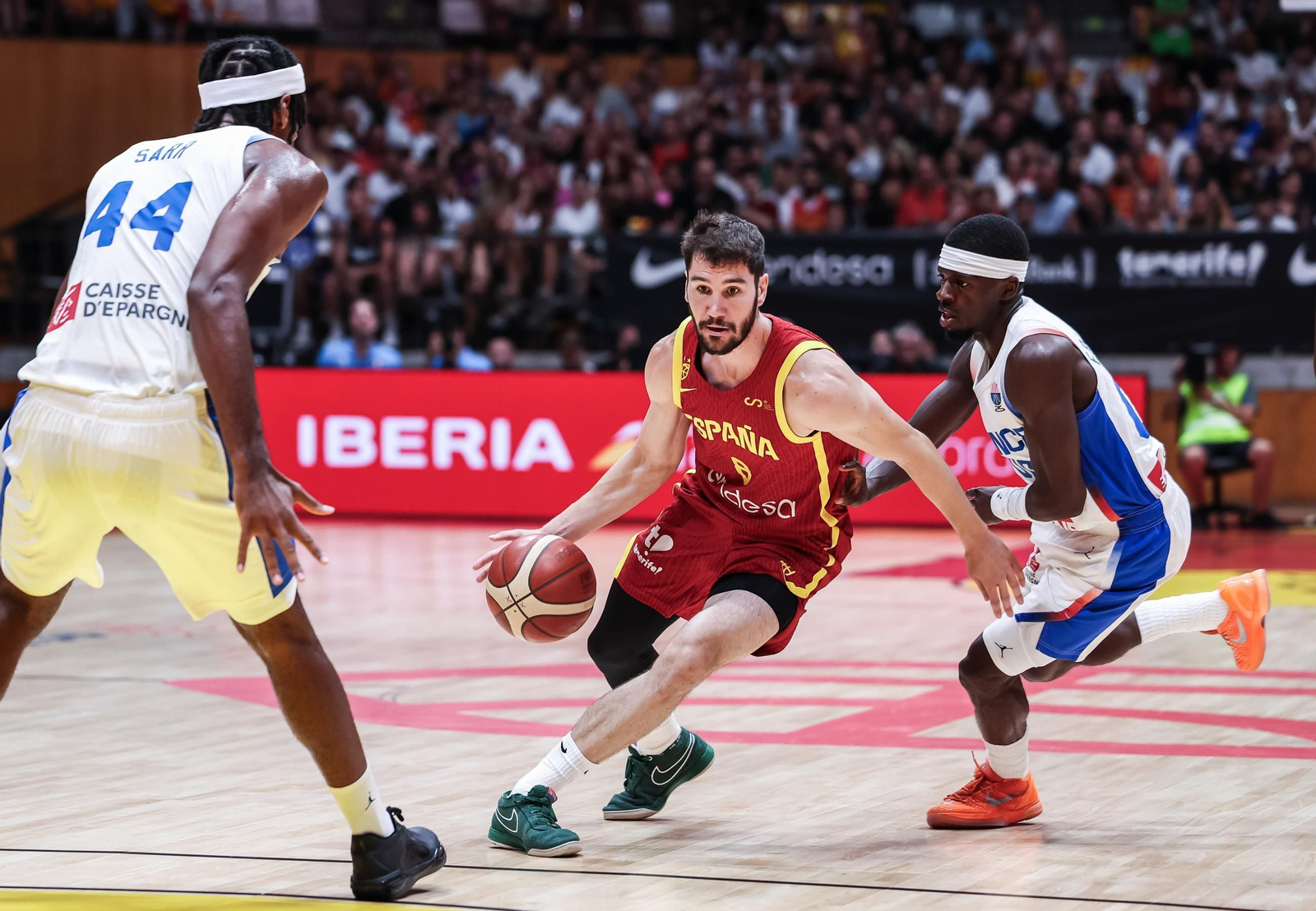 Las fotos del España - Francia de baloncesto