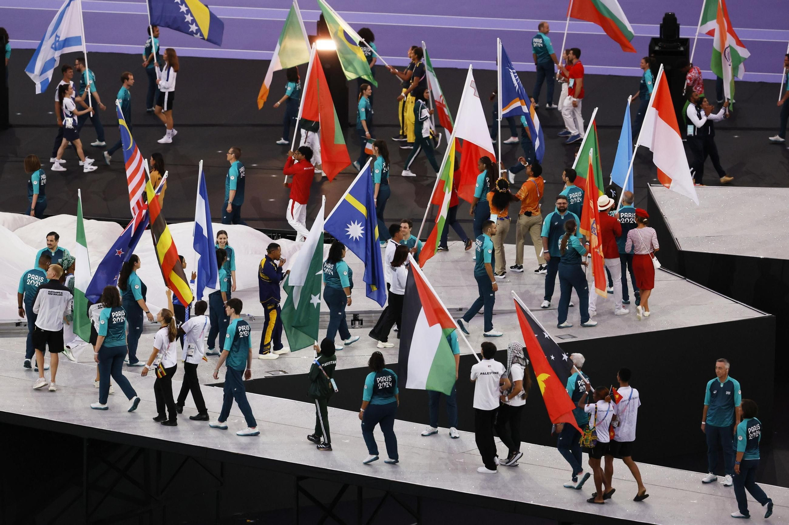 Las fotos de la ceremonia de clausura de los Juegos Olímpicos París 2024